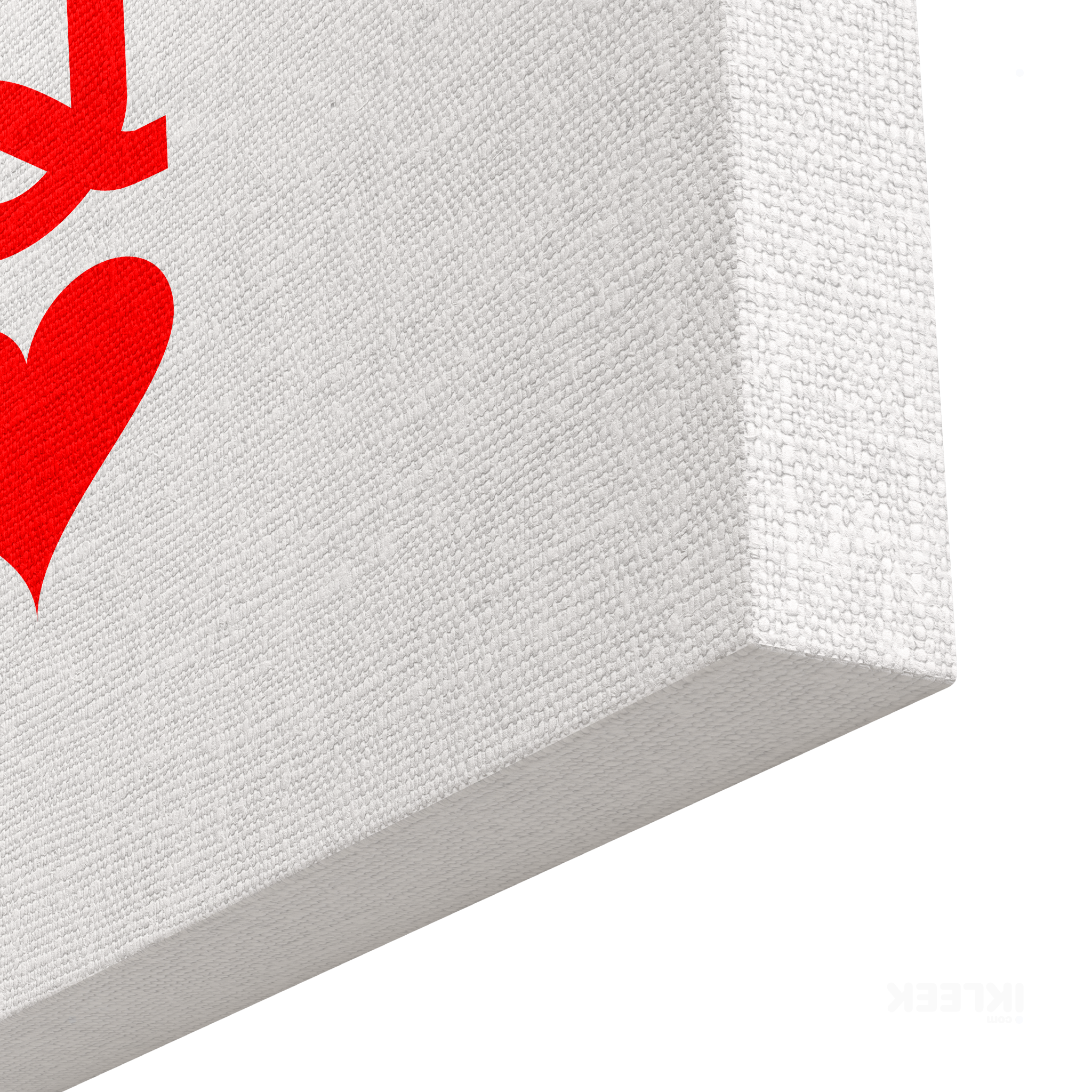 QueenOfHearts Frameless Canvas 02