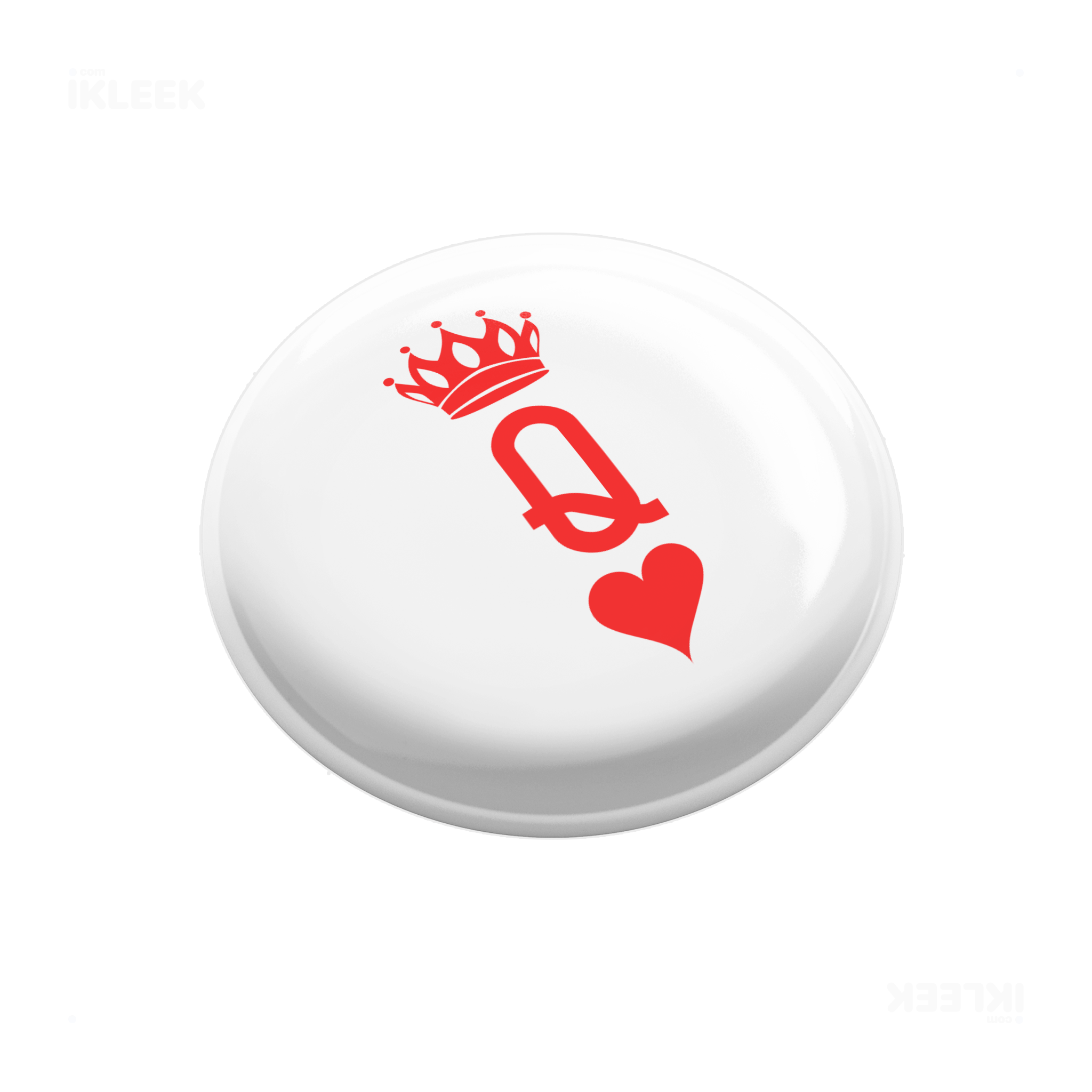 QueenOfHearts Pin Buttons 03 Round