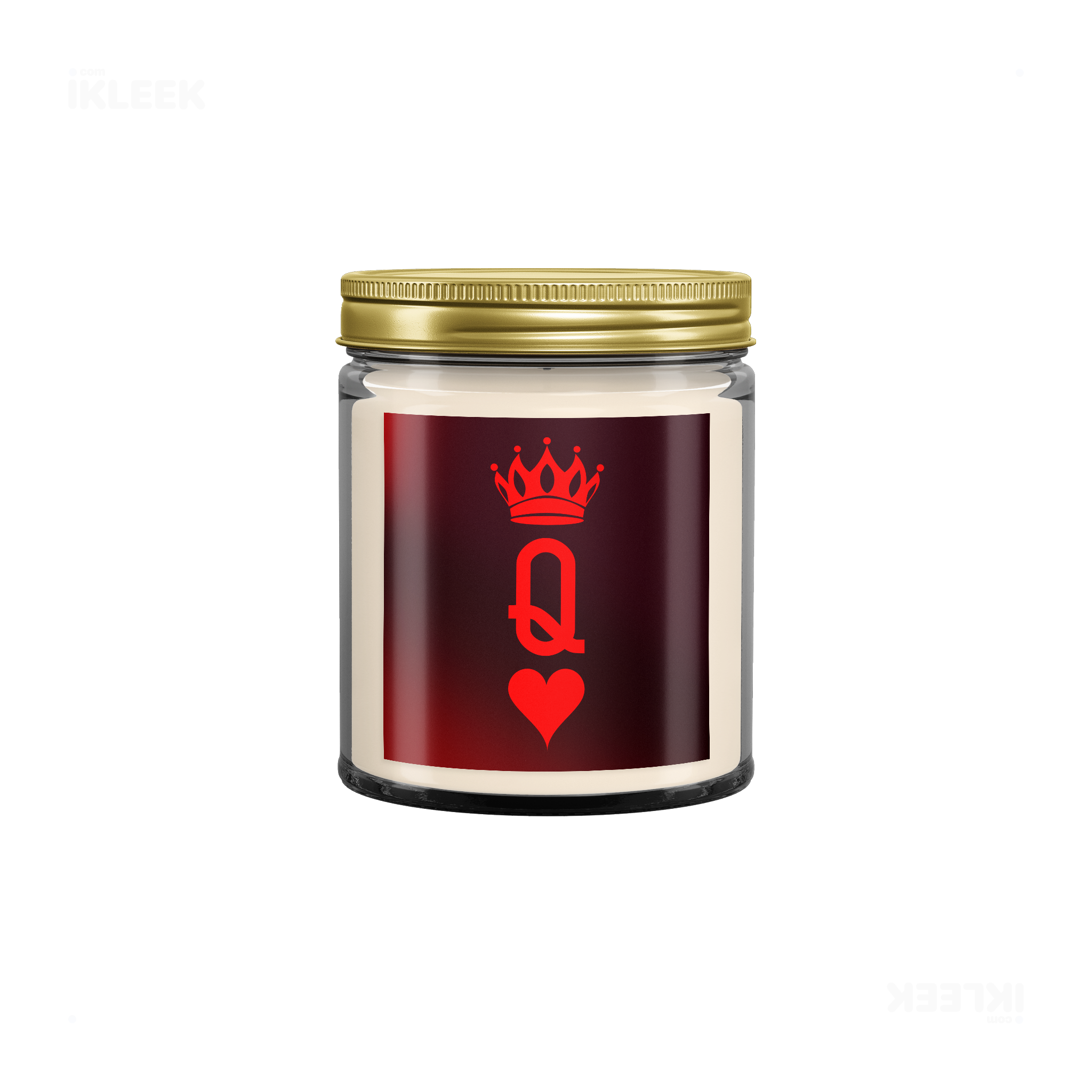 QueenOfHearts Scented Candle 04 Clear