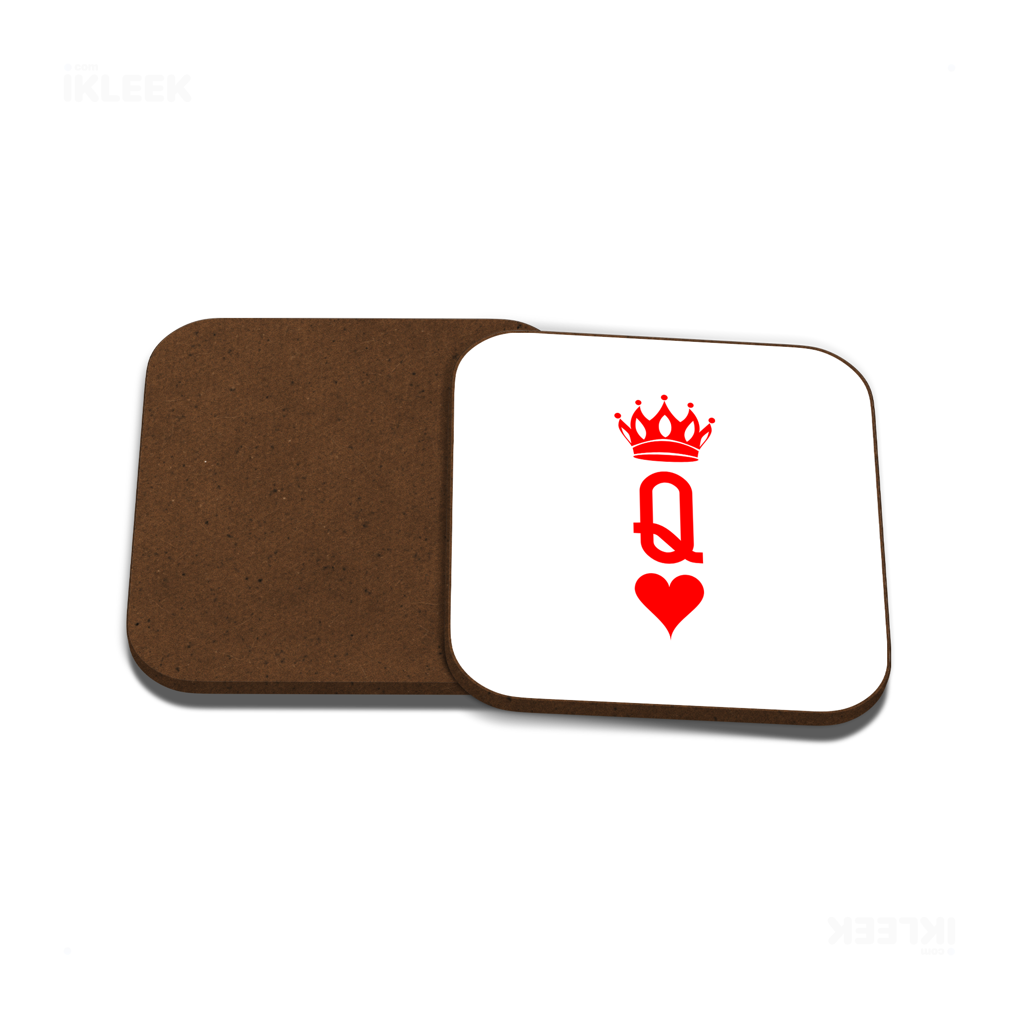 QueenOfHearts Semi Glossy Coaster 05