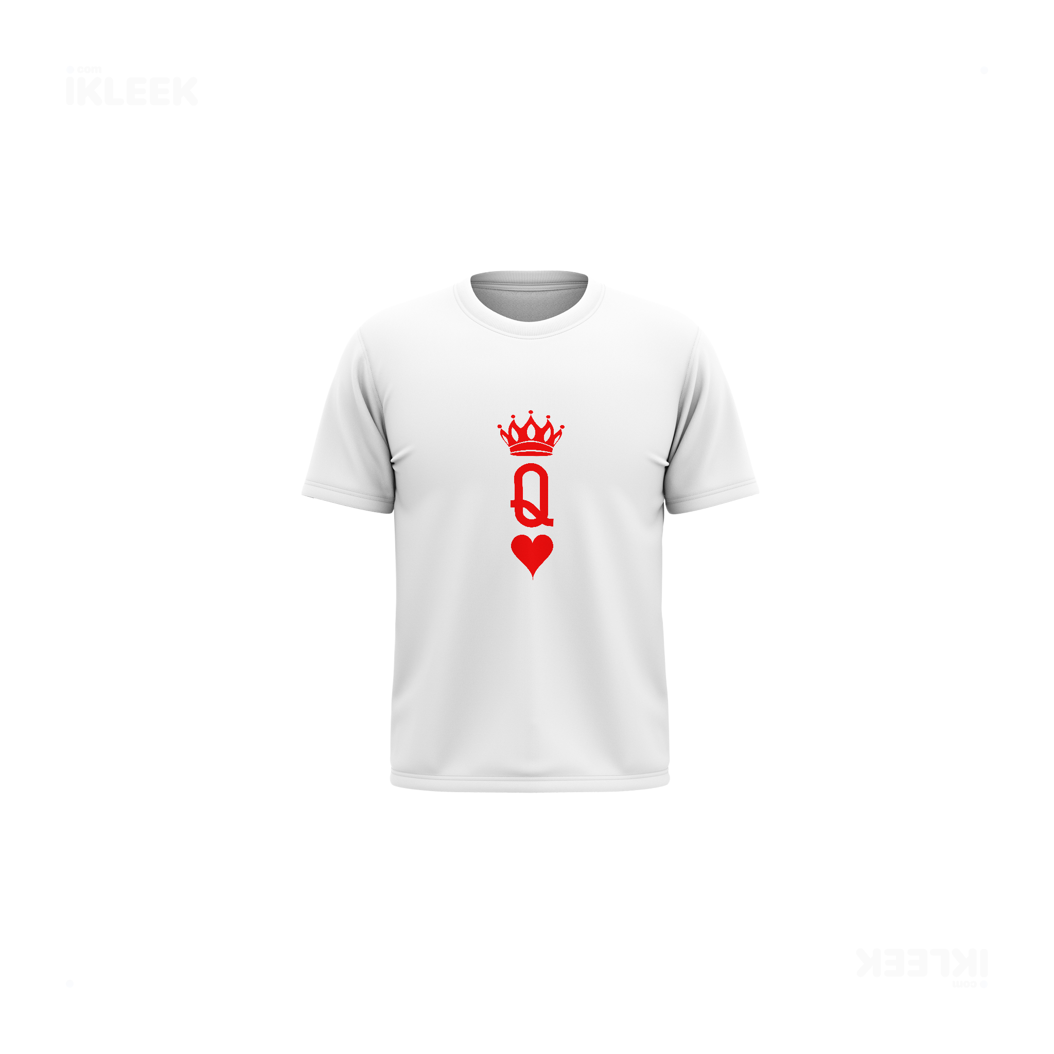 QueenOfHearts Toddler T Shirt 01 White