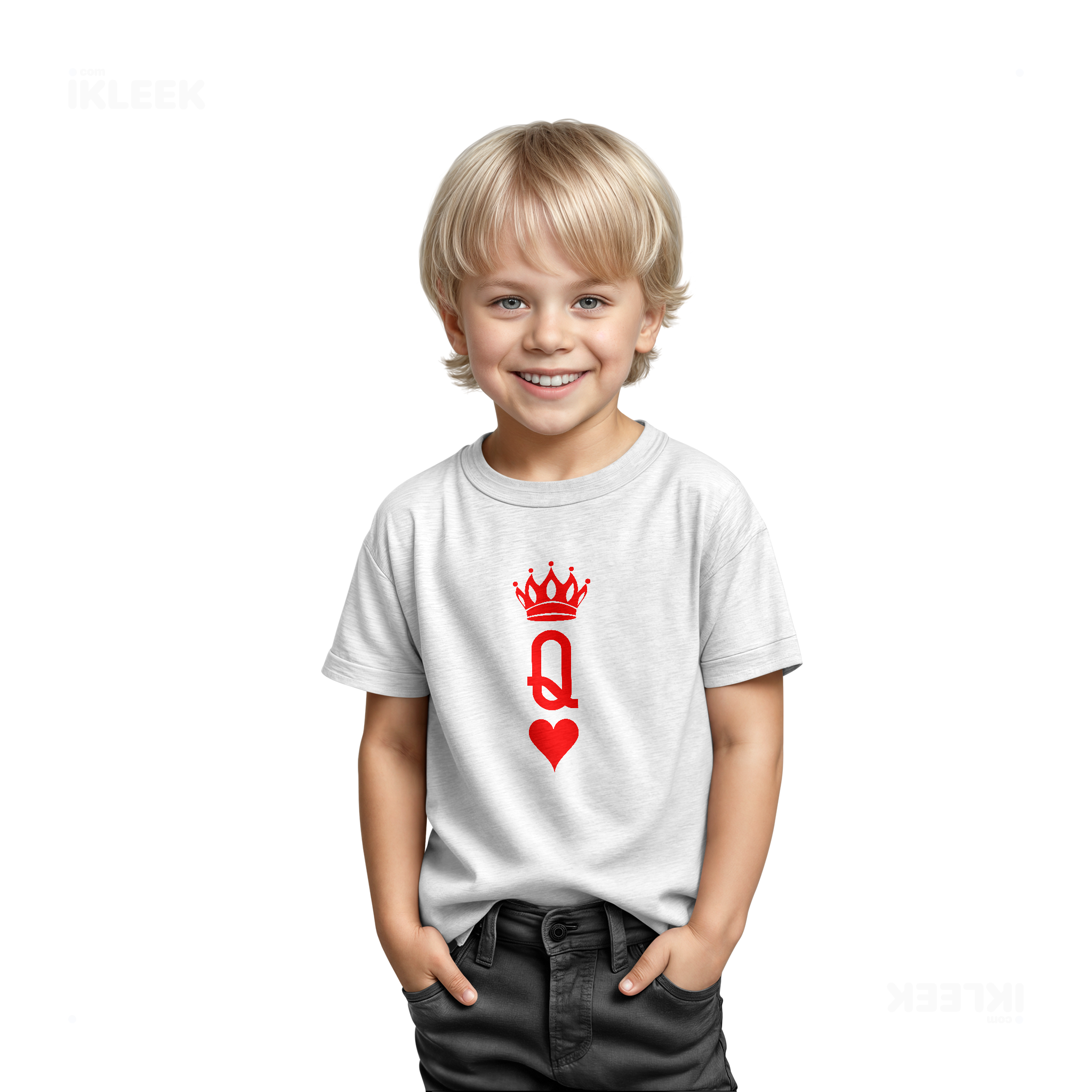 QueenOfHearts Toddler T Shirt 03 White
