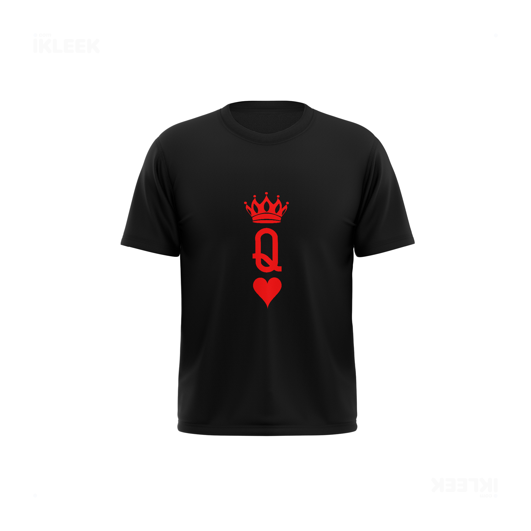 QueenOfHearts Youth T Shirt 01 Black