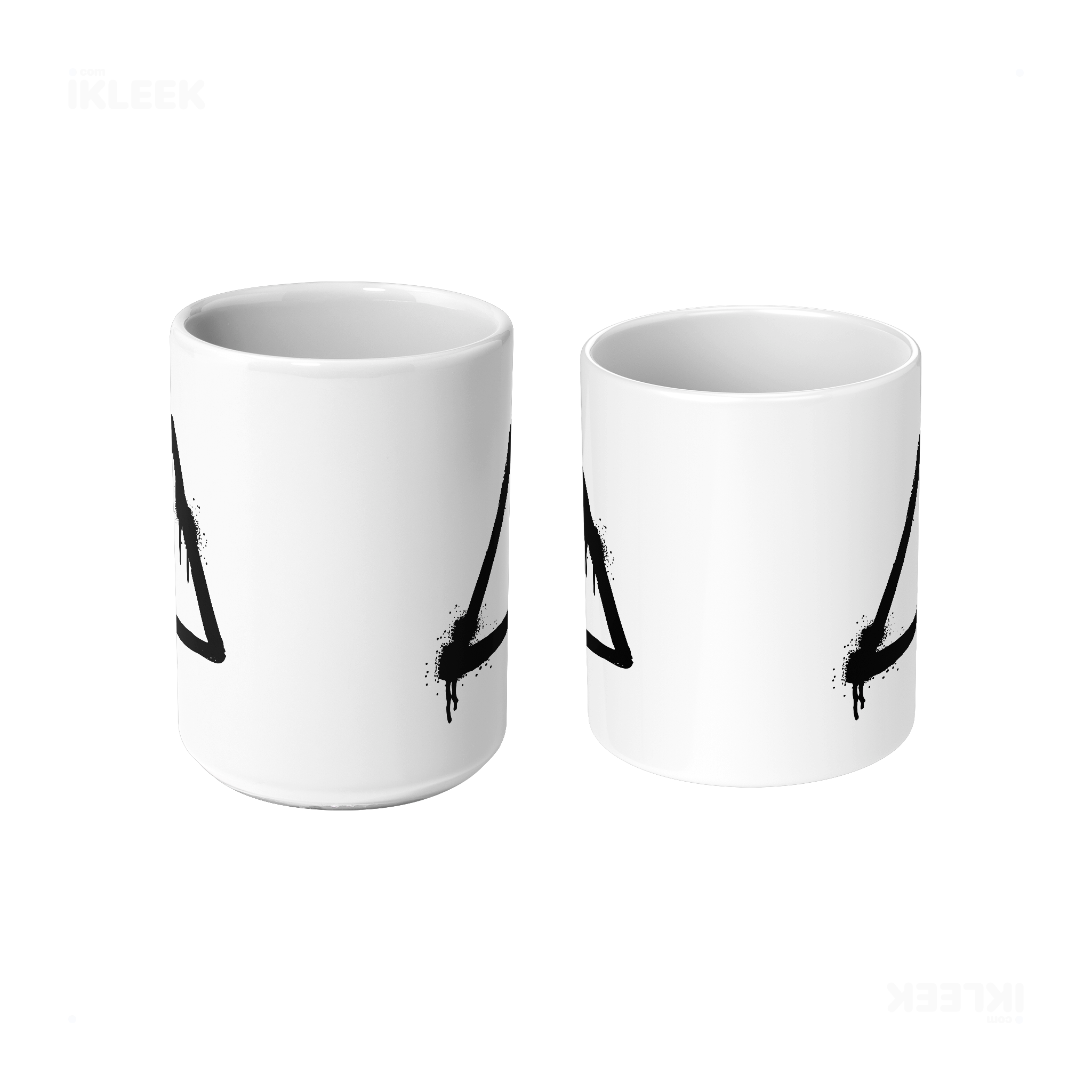 RisingTriangle Ceramic Mug 09 White