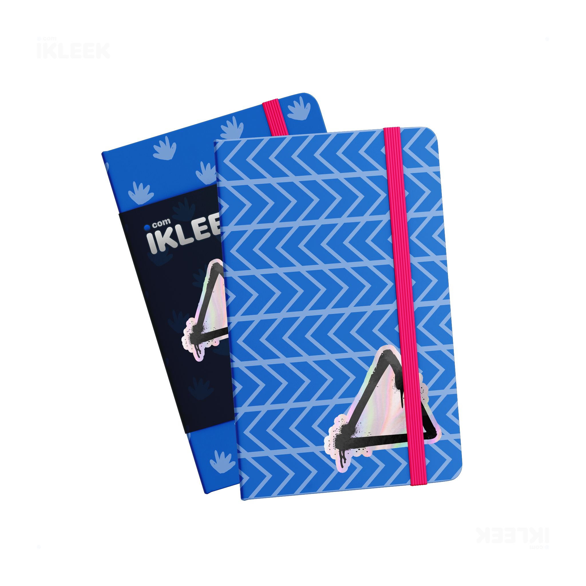 RisingTriangle Die Cut Holographic Sticker 03