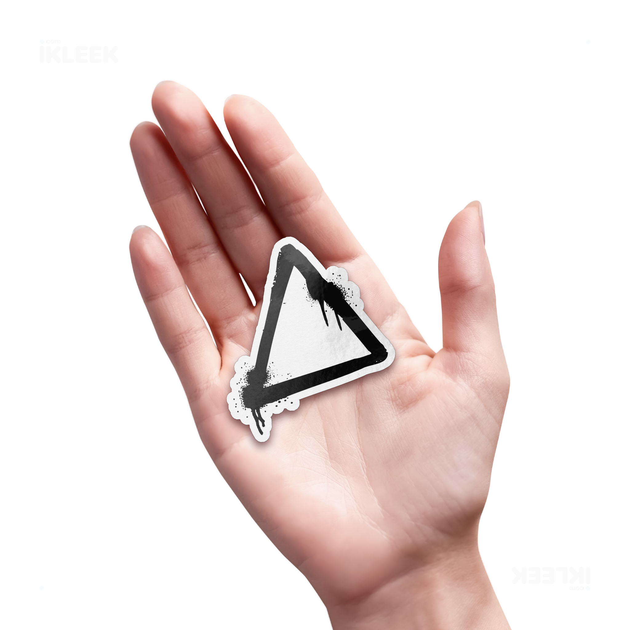RisingTriangle Die Cut Magnet 04