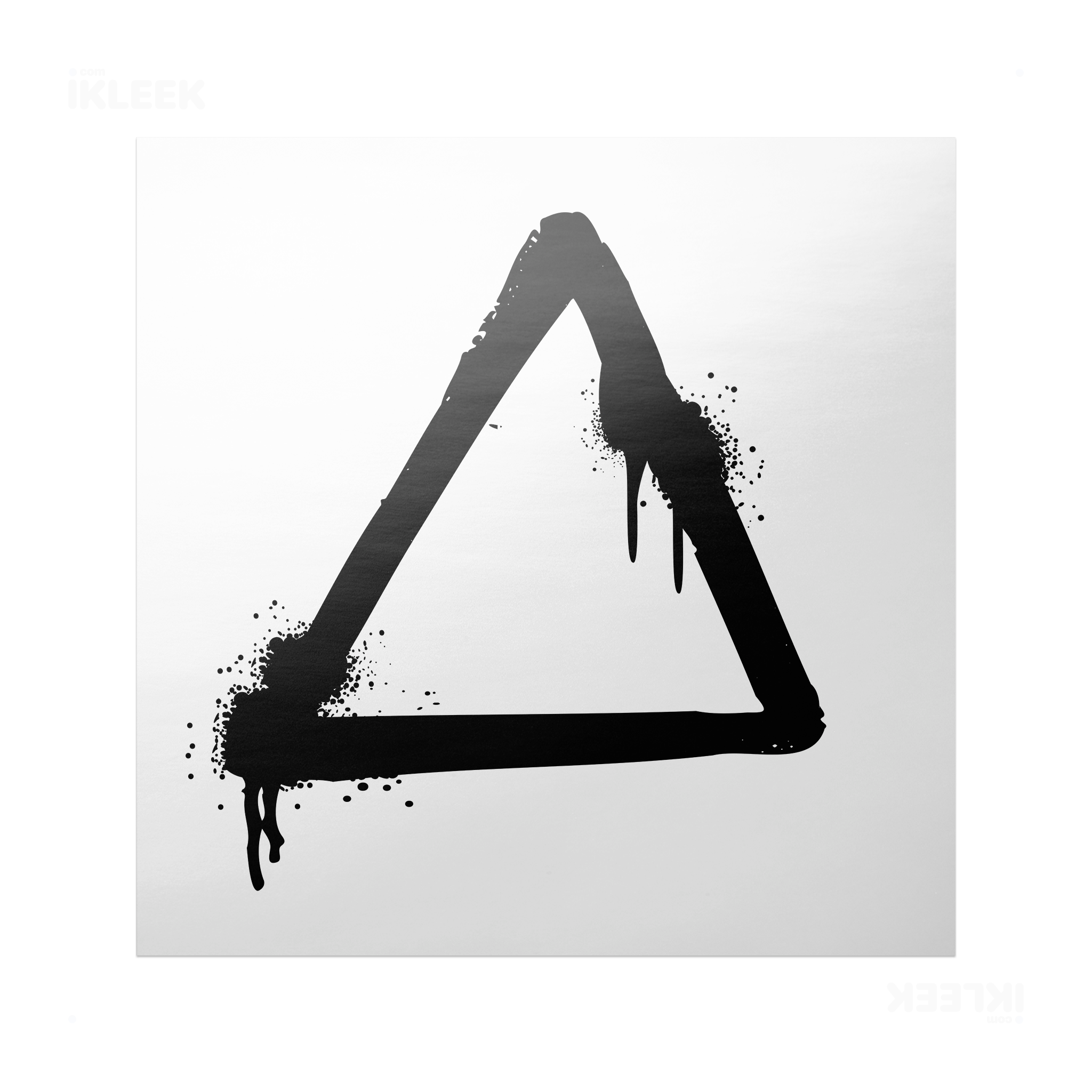 RisingTriangle Frameless Poster 04 Semi Glossy