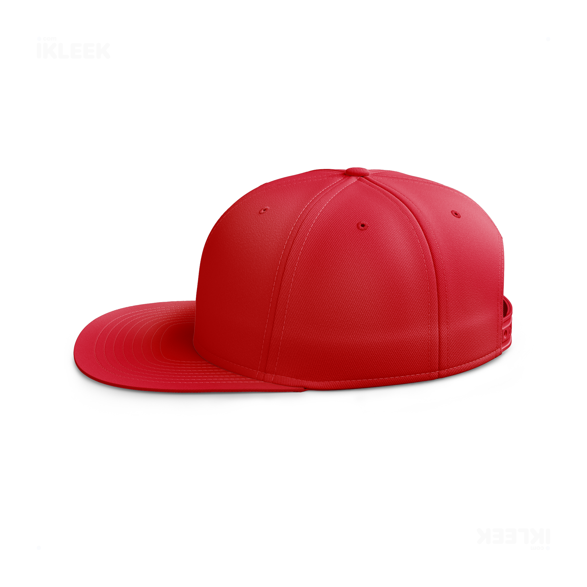 RisingTriangle Snapback Caps 03 Red DTF