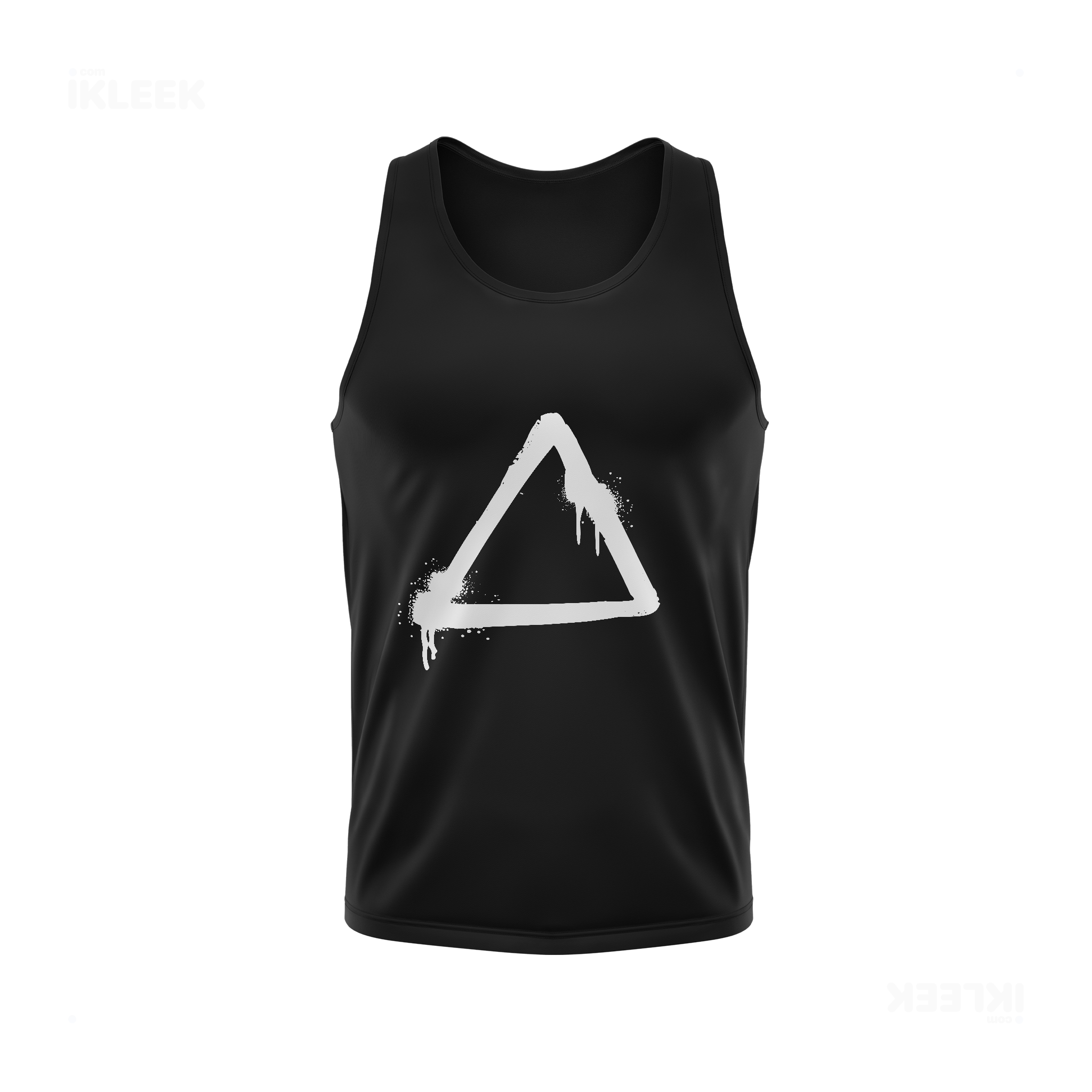 RisingTriangle Tank Tops 01 Black