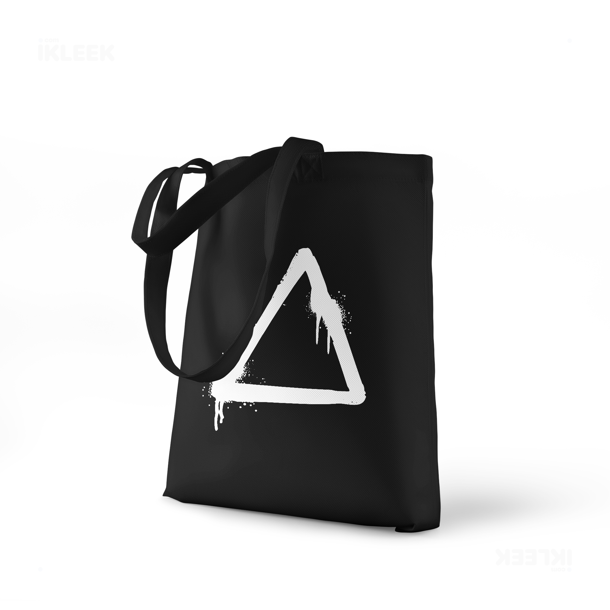 RisingTriangle Tote Bags 01 Black