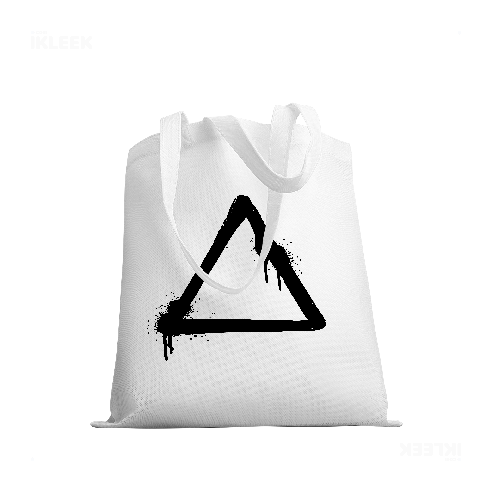 RisingTriangle Tote Bags 03 White