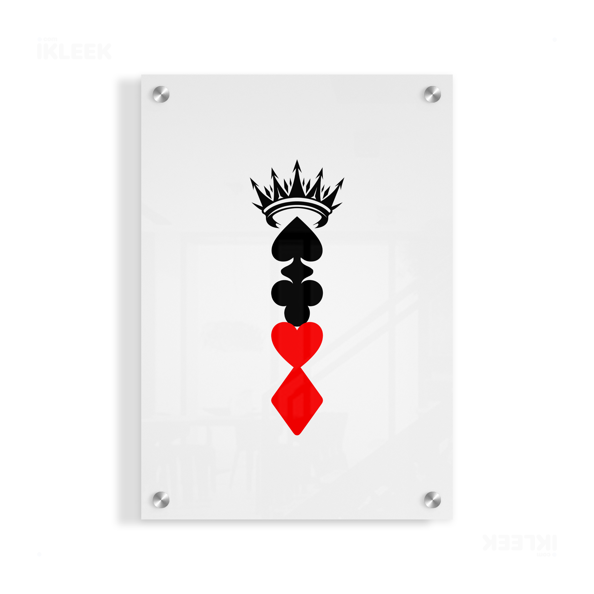 RoyalSuitStack Acrylic Print 01