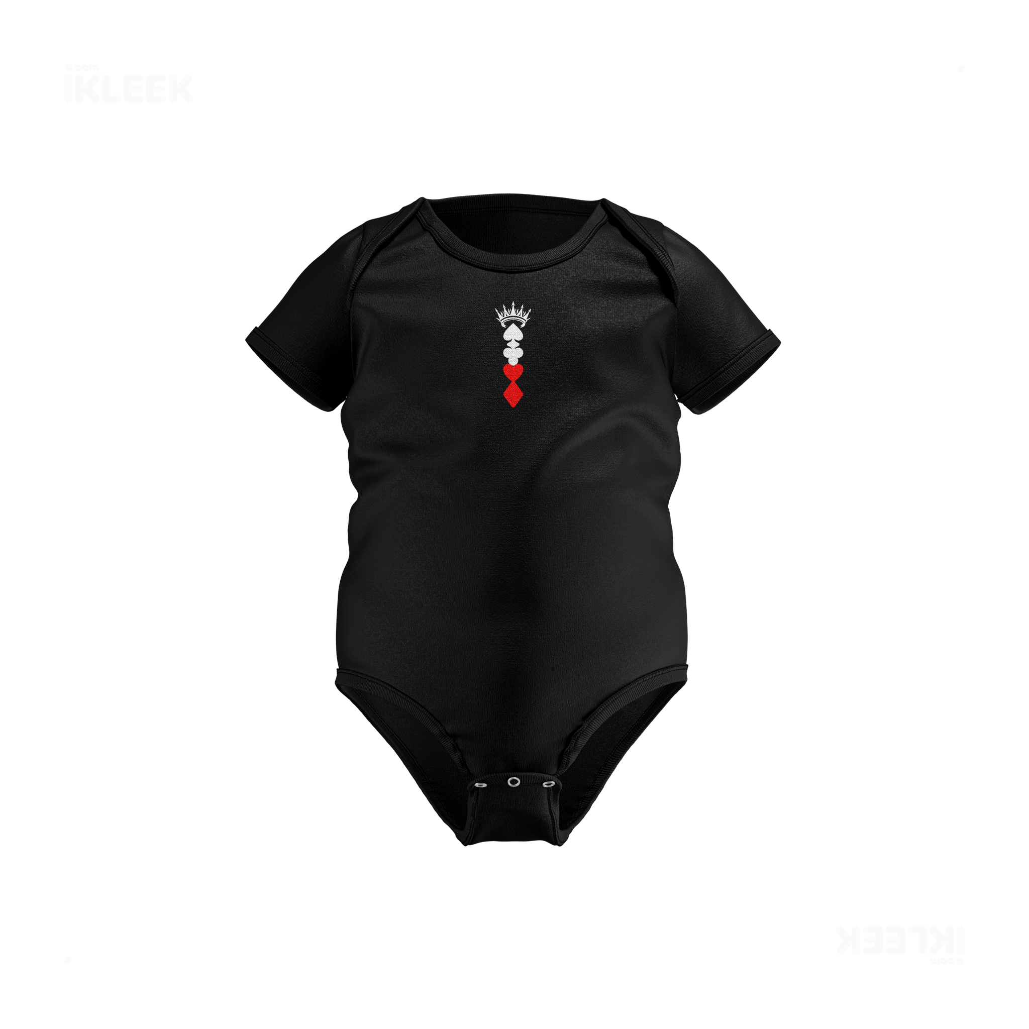 RoyalSuitStack Baby Onesies 01 Black