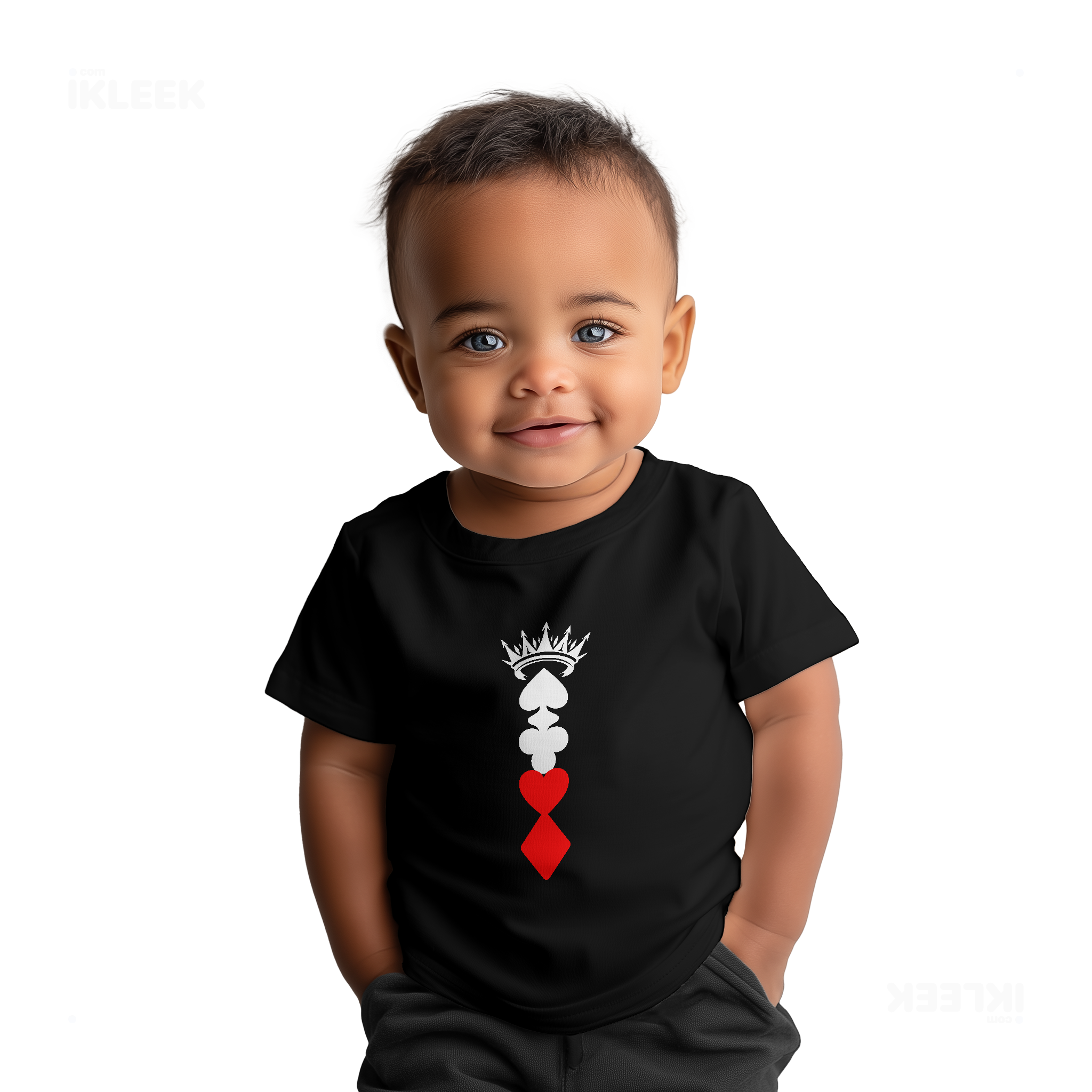 RoyalSuitStack Baby T Shirt 05 Black
