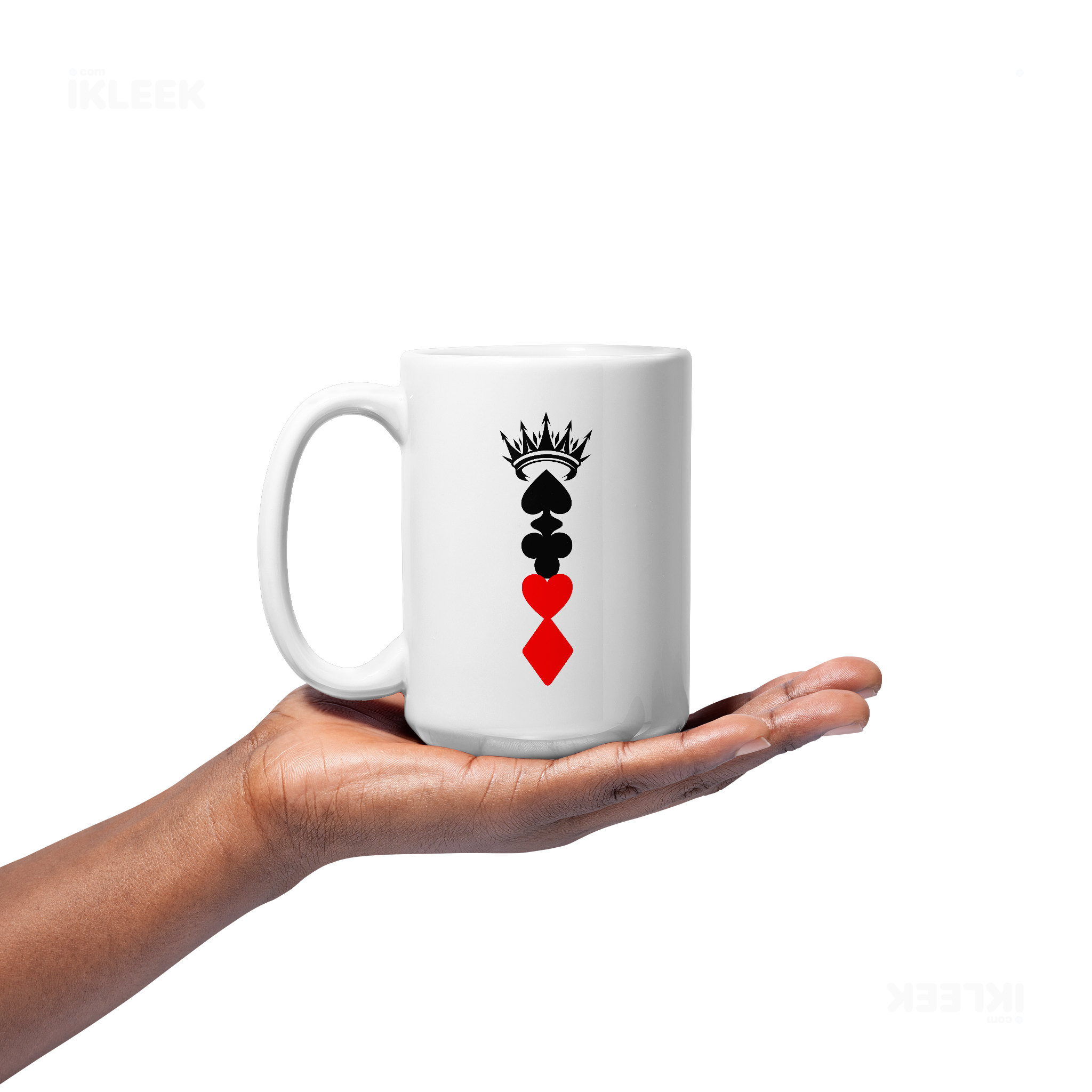 RoyalSuitStack Ceramic Mug 03 White