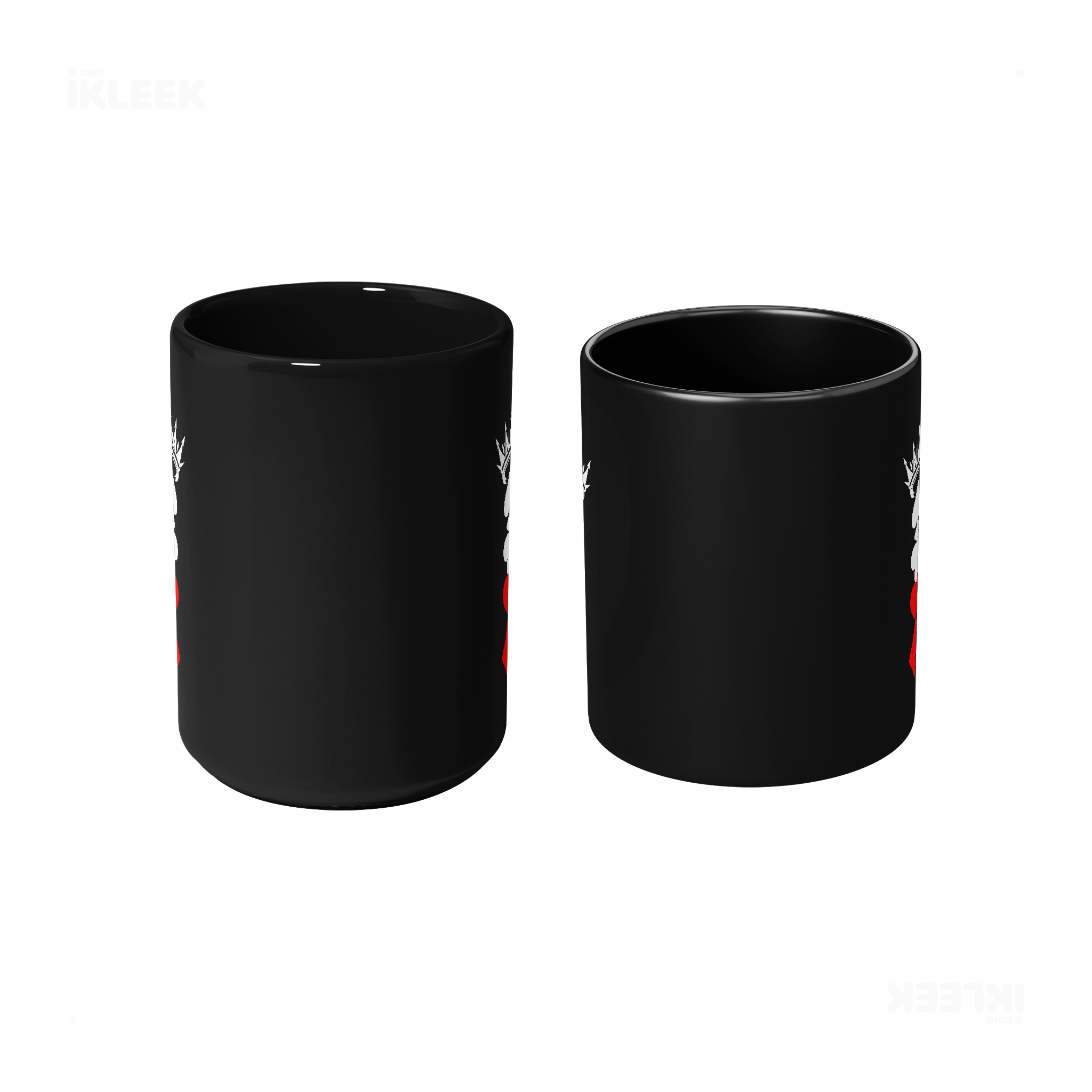 RoyalSuitStack Ceramic Mug 09 Black
