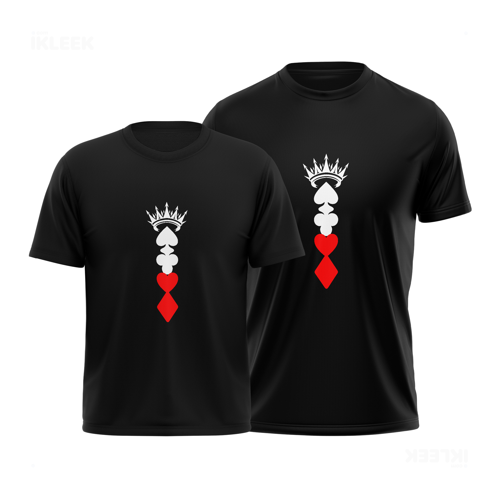 RoyalSuitStack Couple T Shirt 01 Black