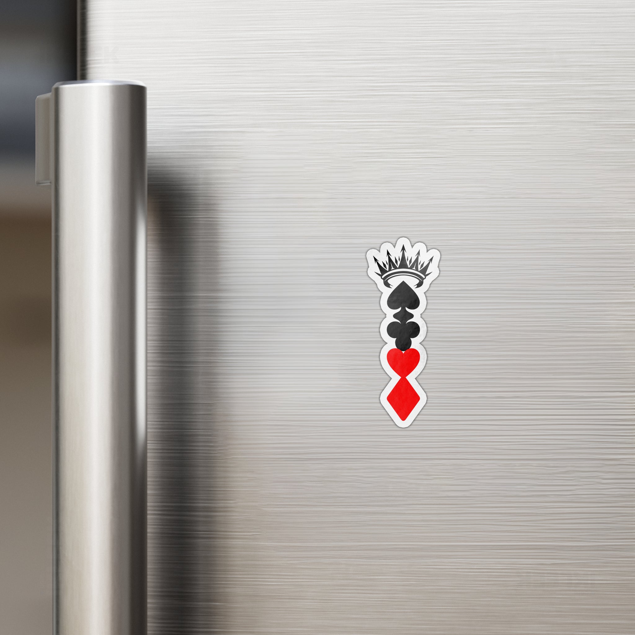 RoyalSuitStack Die Cut Magnet 02