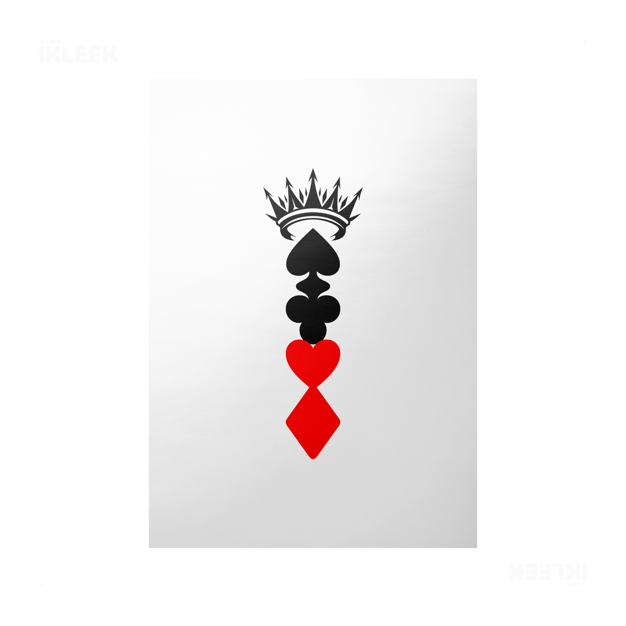 RoyalSuitStack Frameless Poster 01 Matte