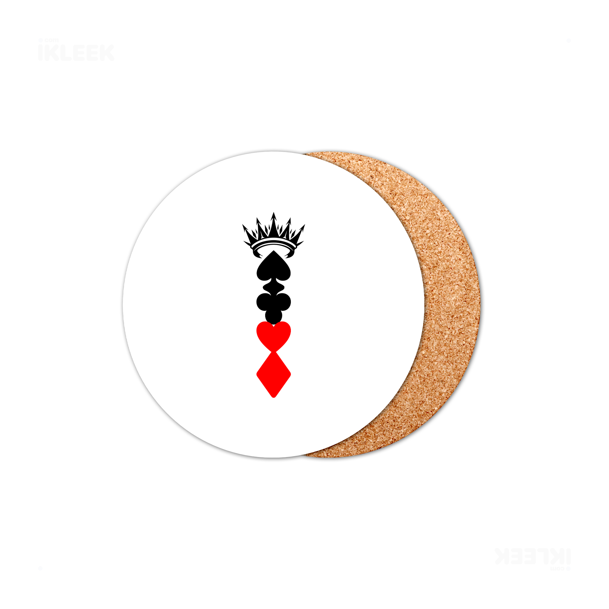 RoyalSuitStack High Gloss Coaster 01 Round