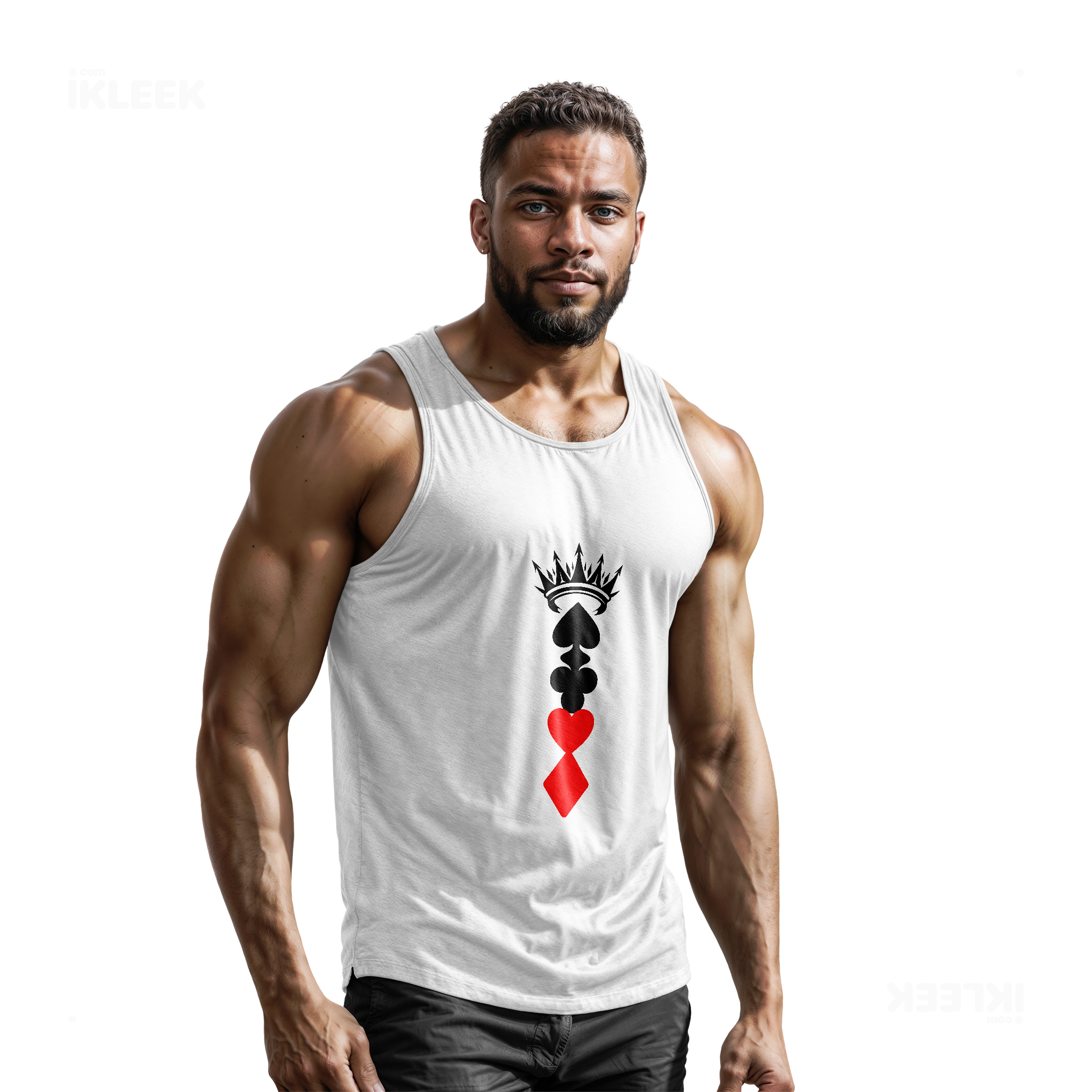 RoyalSuitStack Tank Tops 02 White
