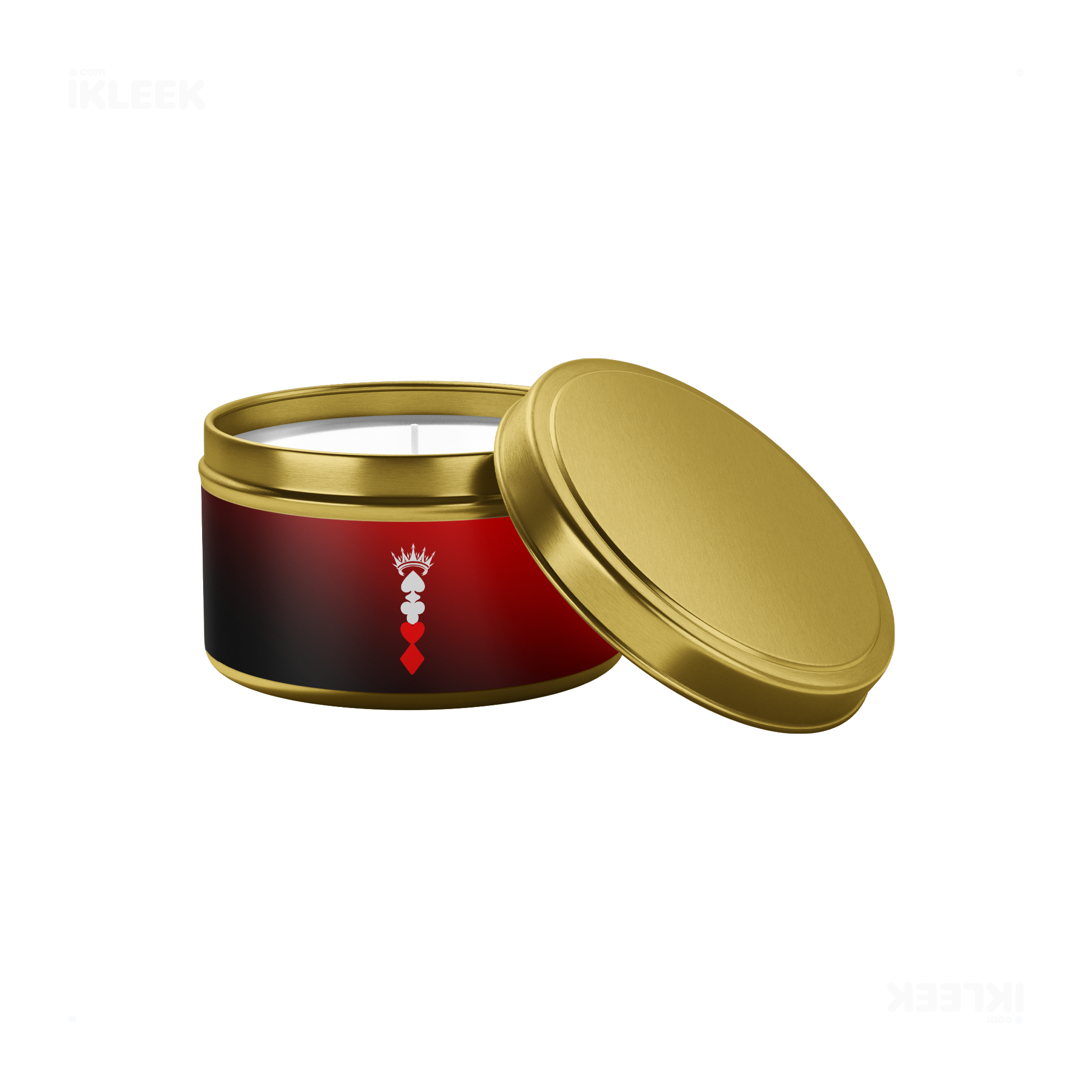 RoyalSuitStack Tin Candle 03 Gold