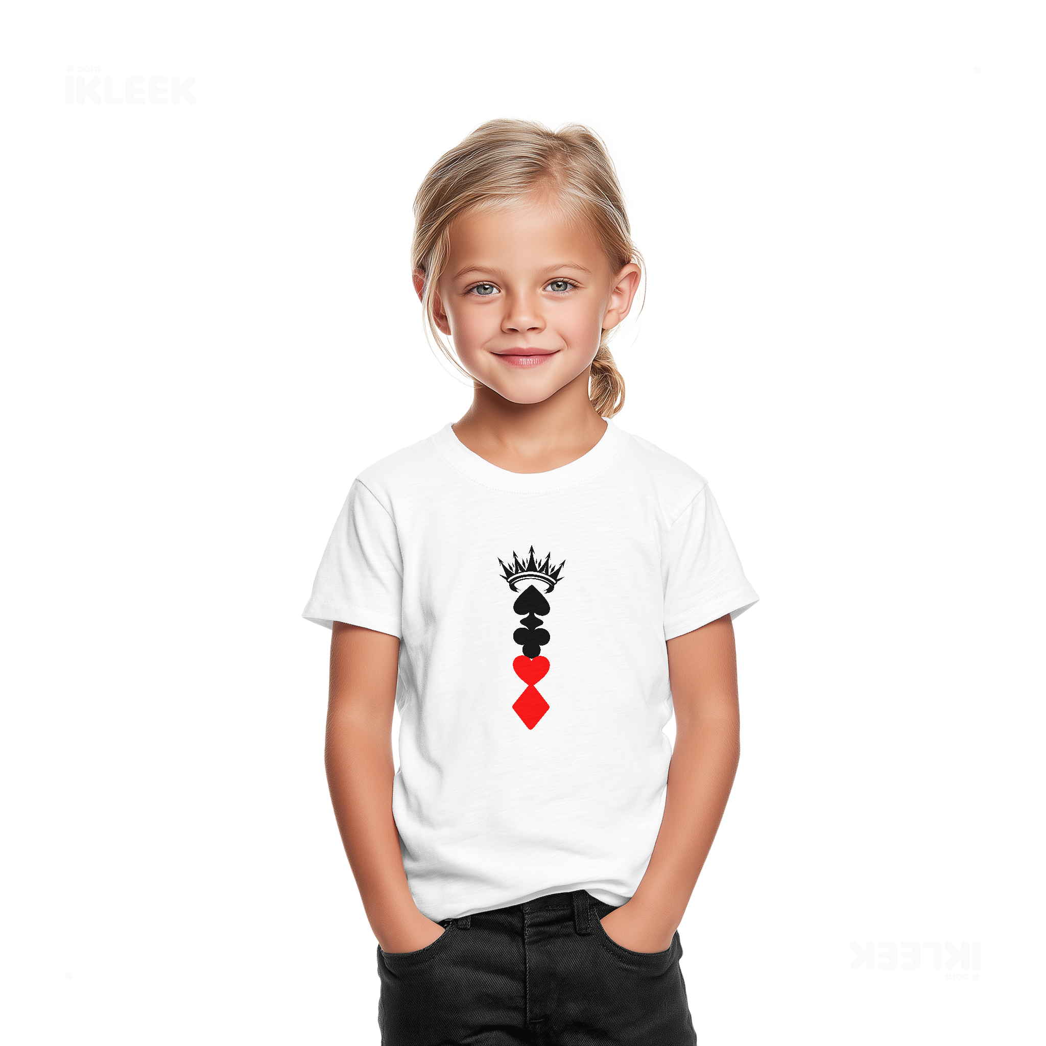 RoyalSuitStack Toddler T Shirt 02 White