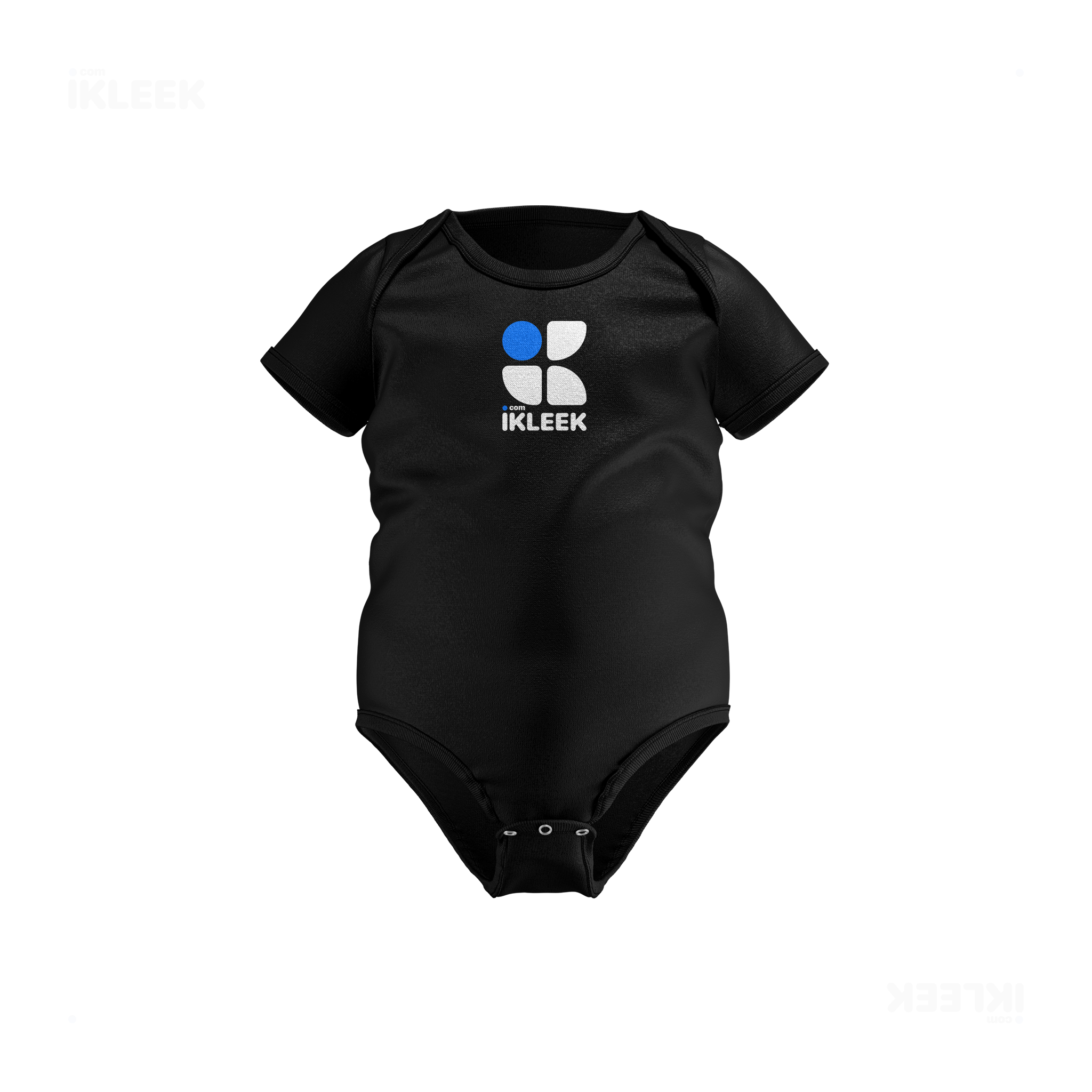iKLEEKMark Baby Onesies 01 Black