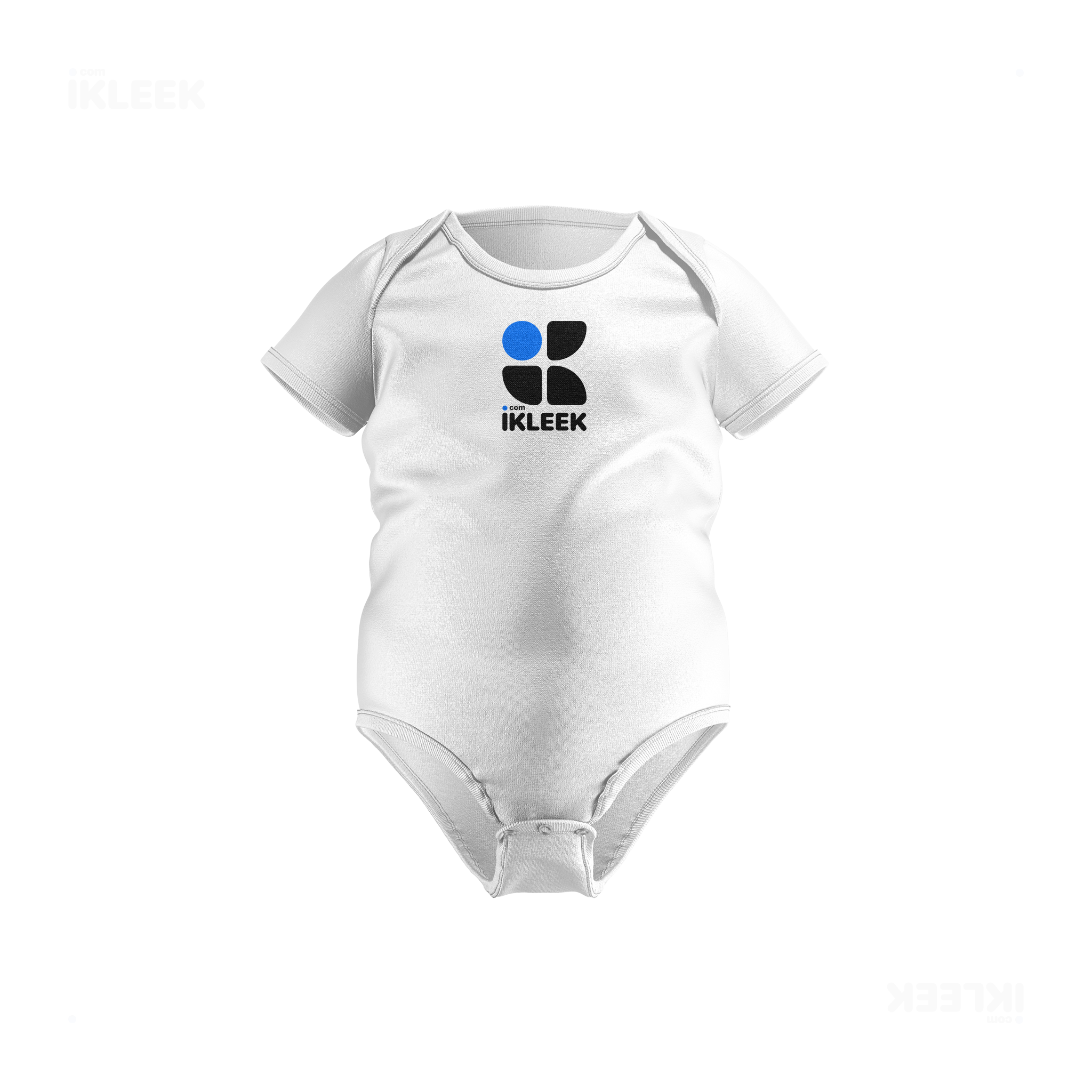 iKLEEKMark Baby Onesies 01 White
