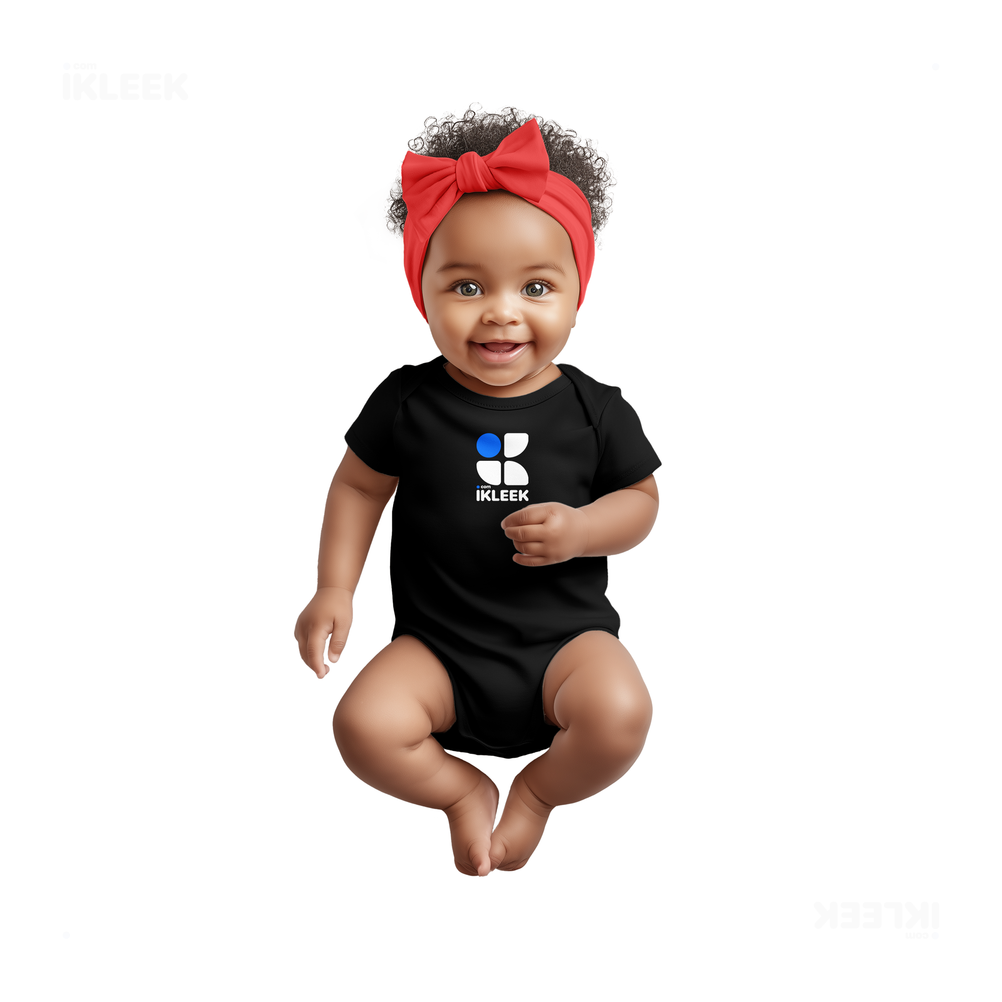 iKLEEKMark Baby Onesies 04 Black