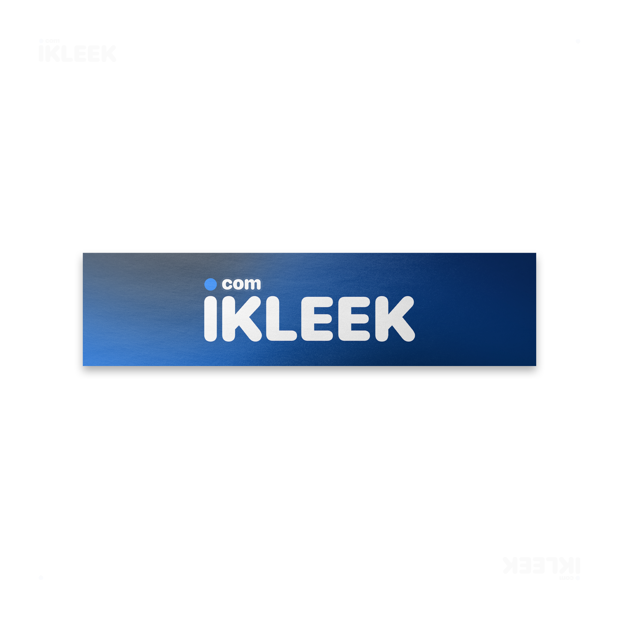 iKLEEKMark Bumper Sticker 01