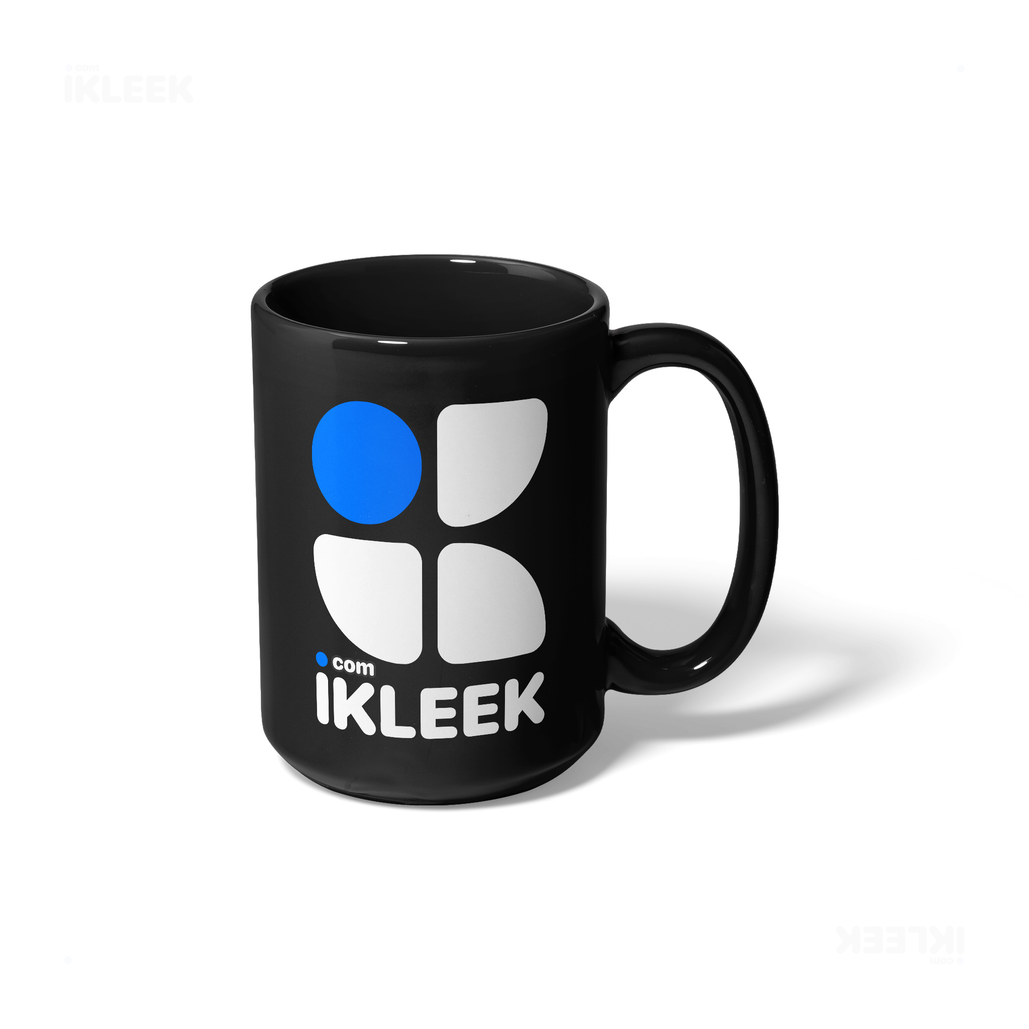 iKLEEKMark Ceramic Mug 01 Black