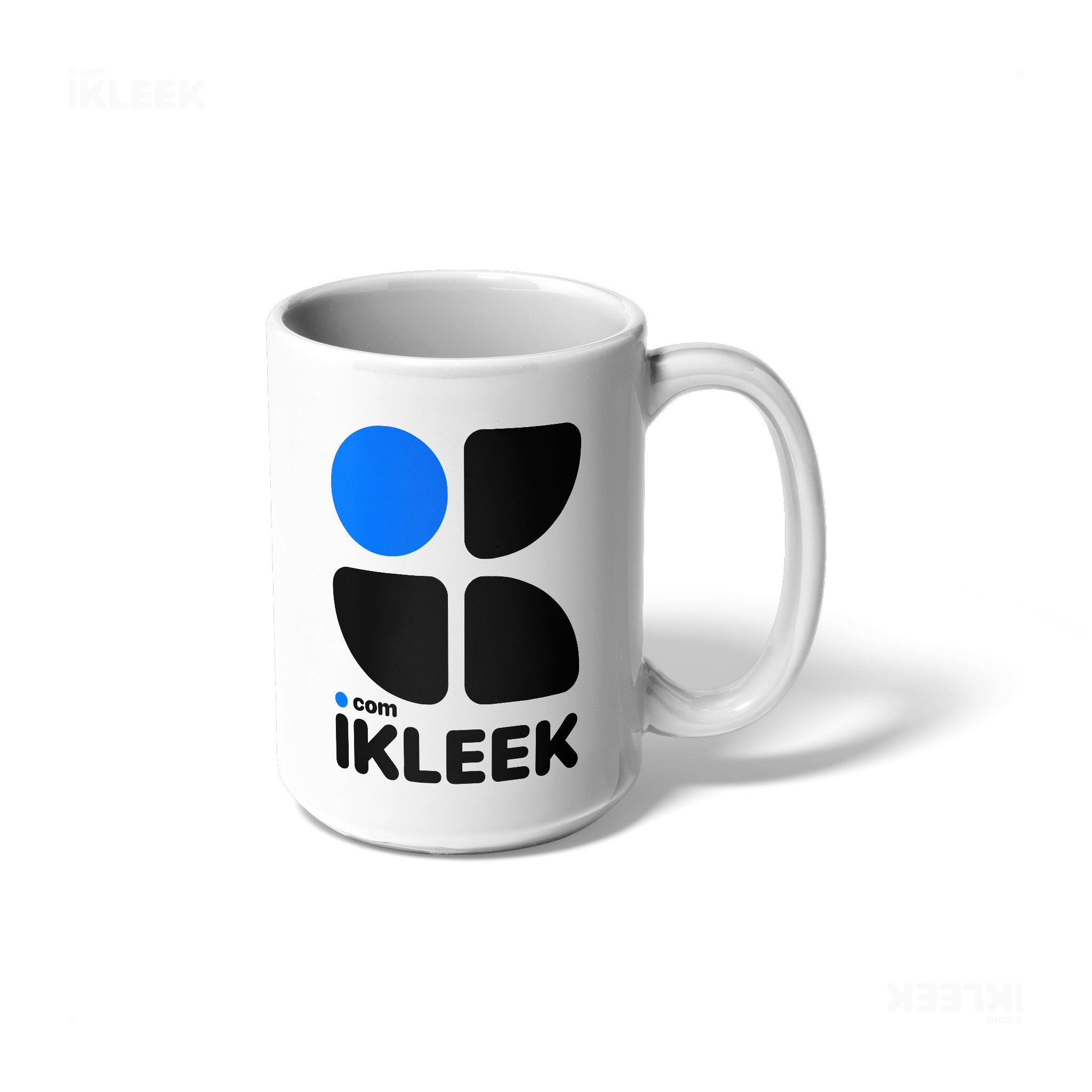 iKLEEKMark Ceramic Mug 01 White