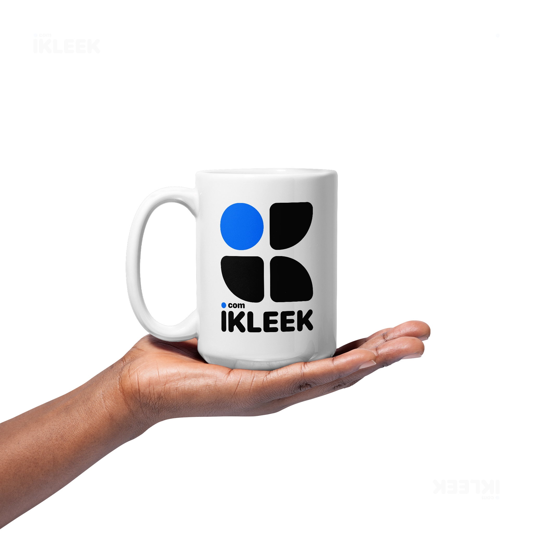 iKLEEKMark Ceramic Mug 03 White