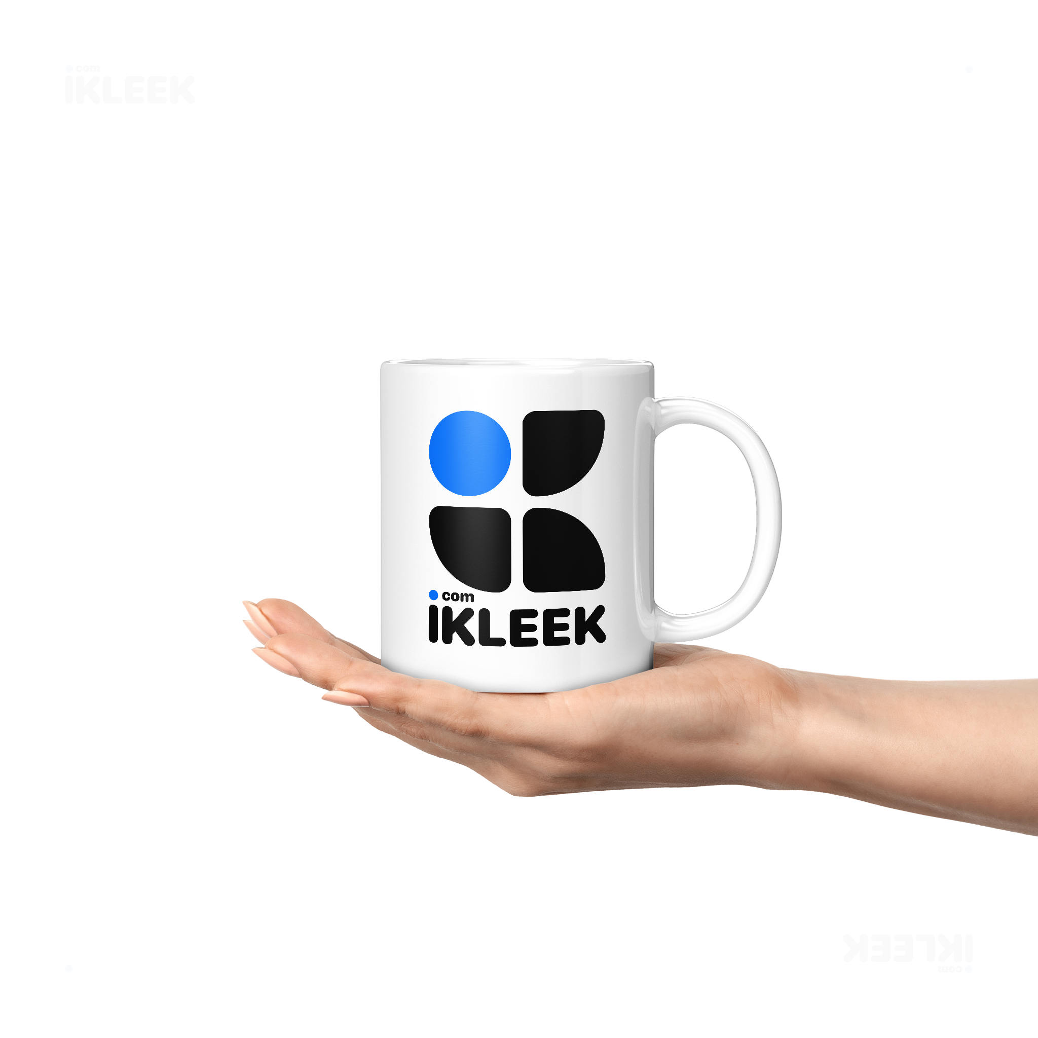iKLEEKMark Ceramic Mug 04 White