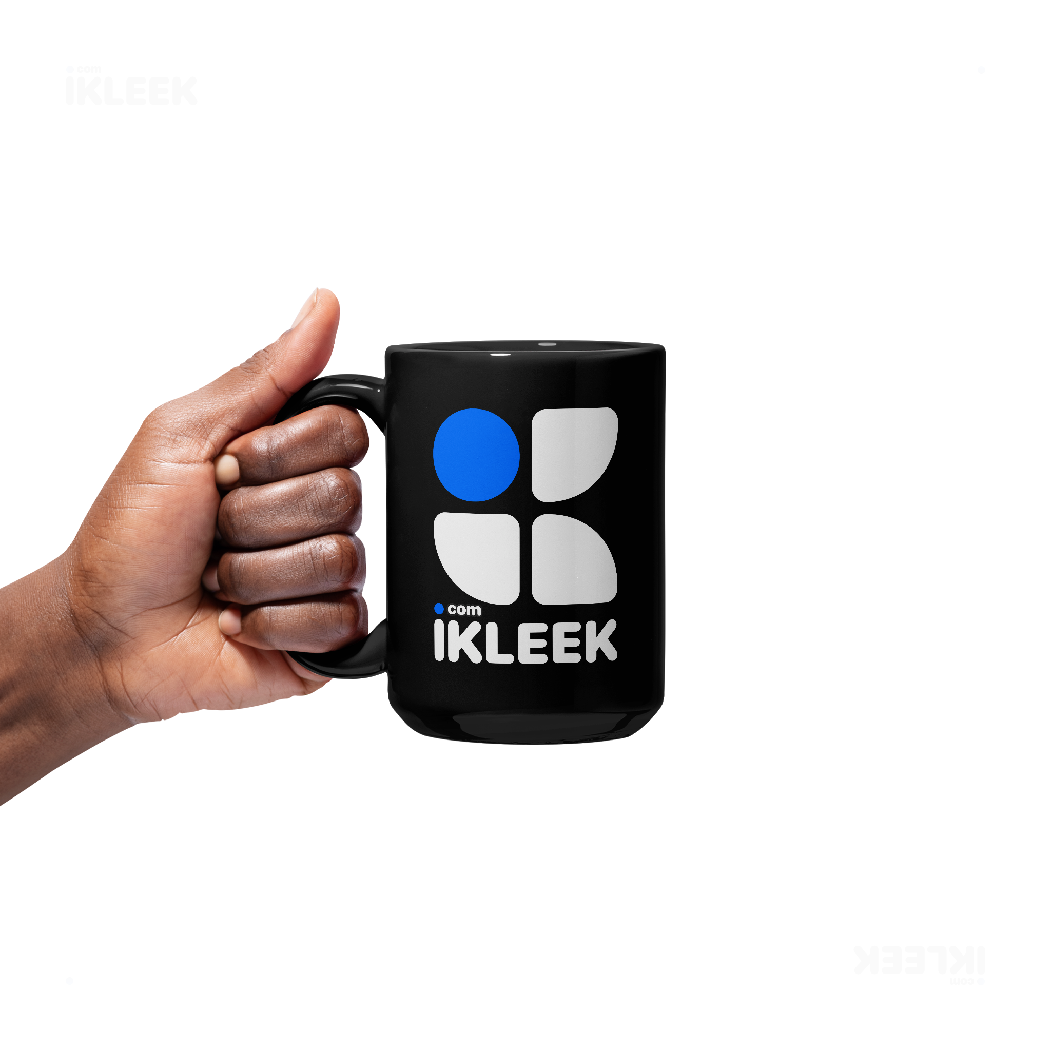 iKLEEKMark Ceramic Mug 05 Black
