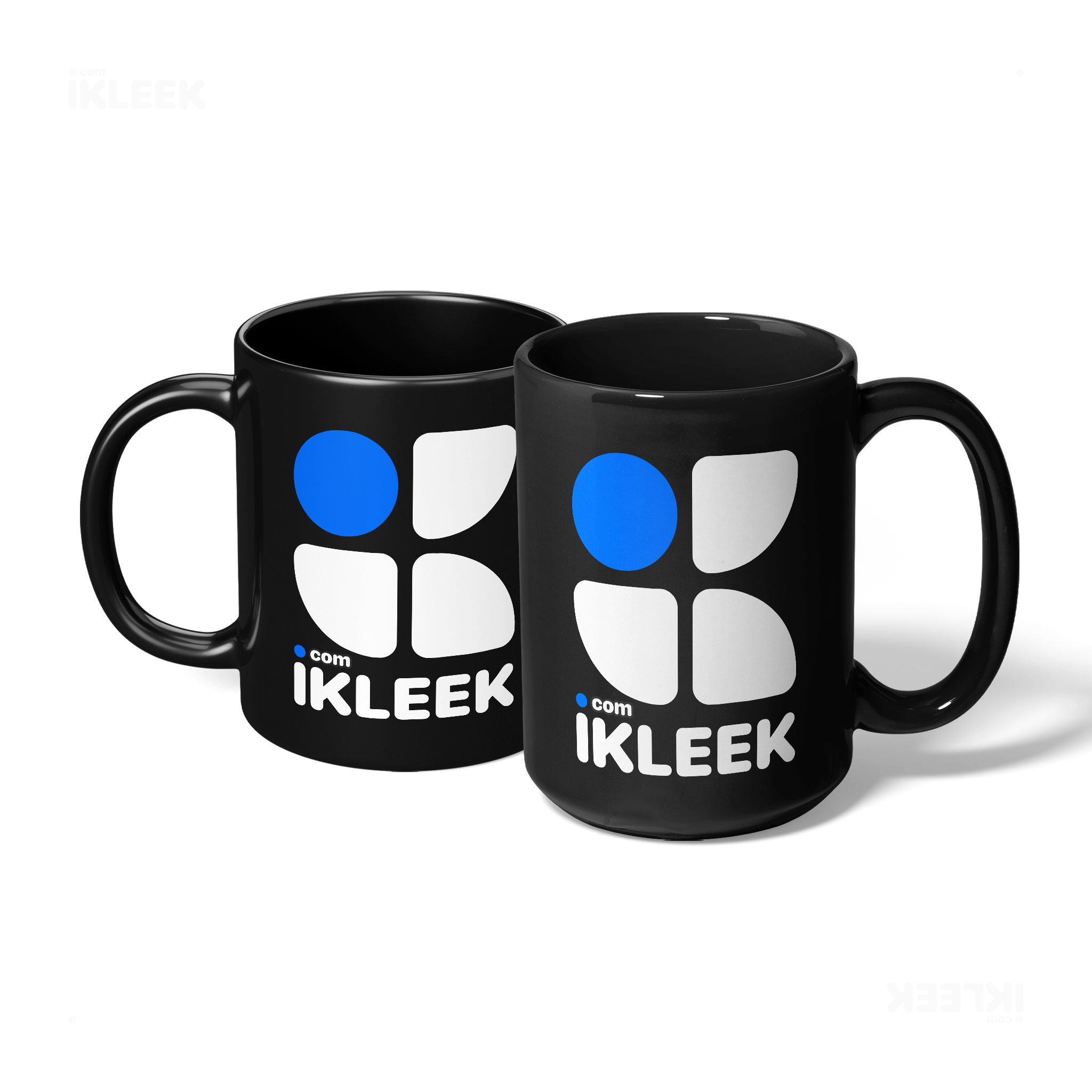 iKLEEKMark Ceramic Mug 07 Black