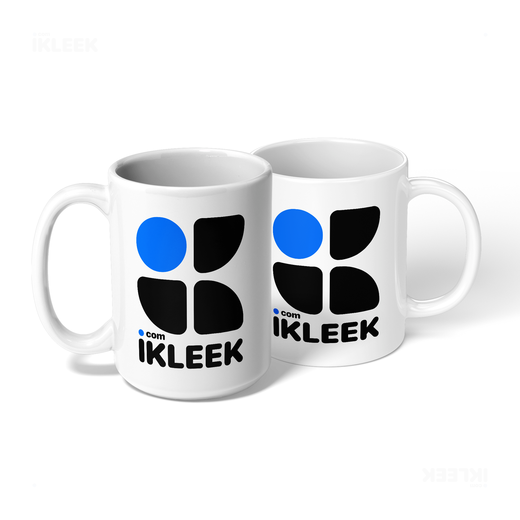 iKLEEKMark Ceramic Mug 08 White