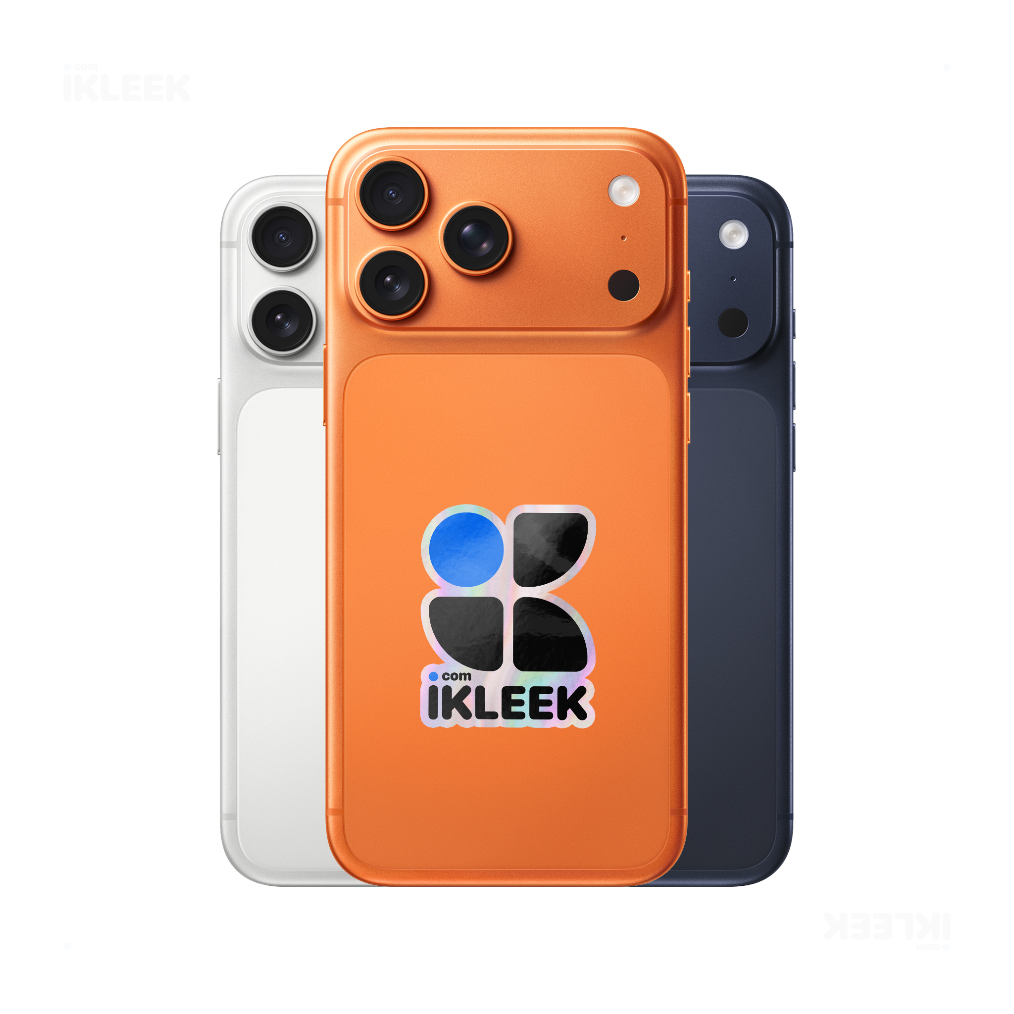 iKLEEKMark Die Cut Holographic Sticker 04