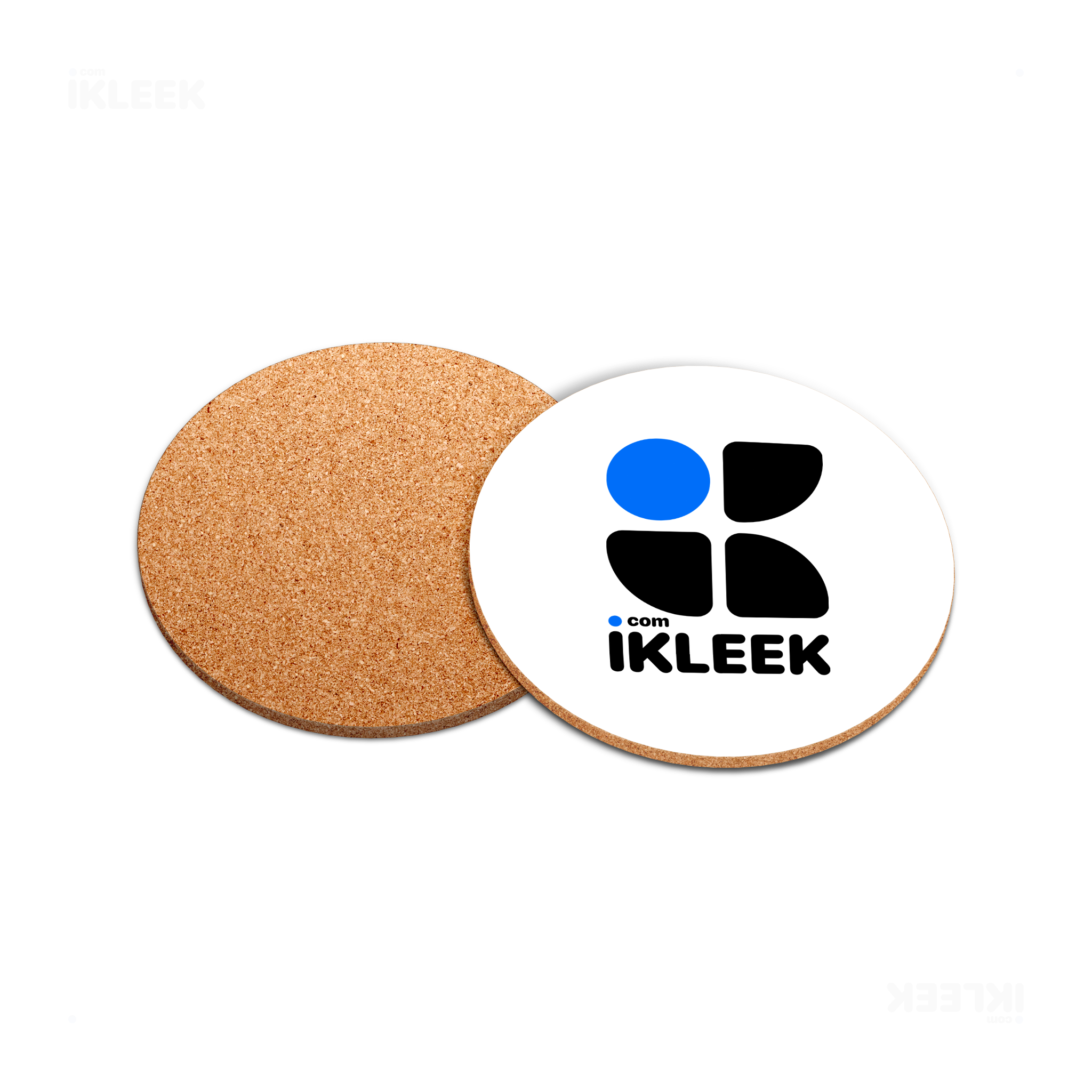 iKLEEKMark High Gloss Coaster 05 Round