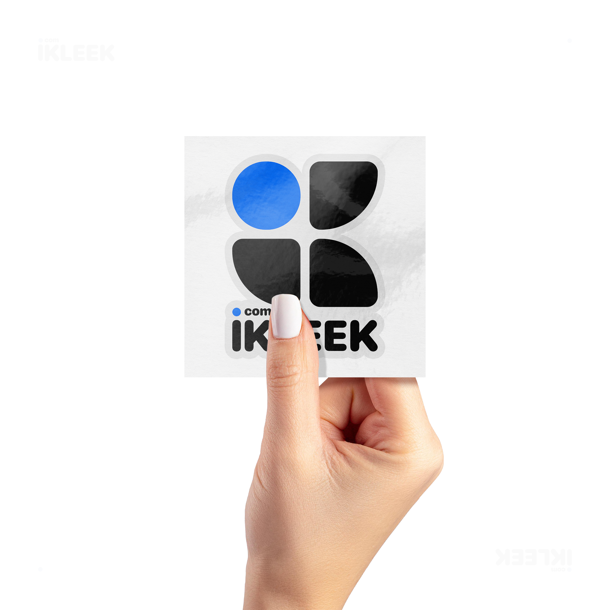 iKLEEKMark Kiss Cut Sticker 02 Clear
