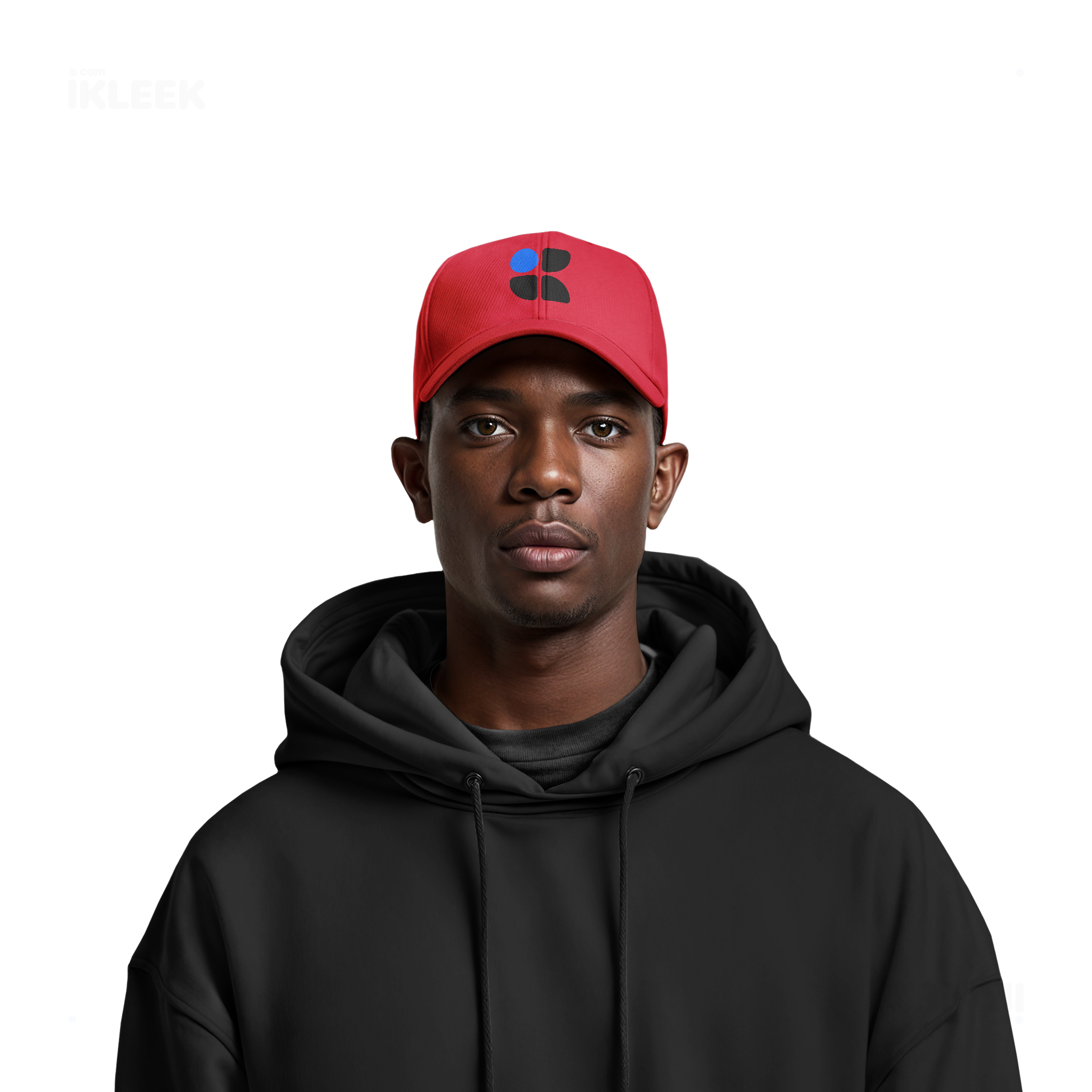 iKLEEKMark Snapback Caps 06 Red DTF