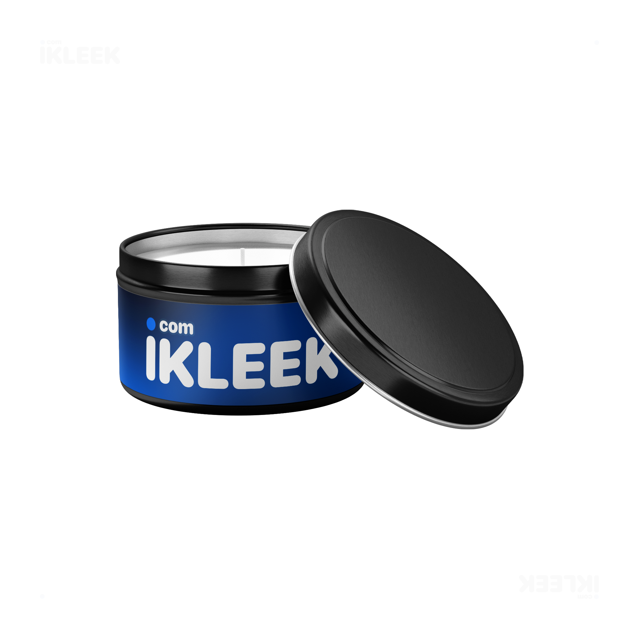 iKLEEKMark Tin Candle 03 Black
