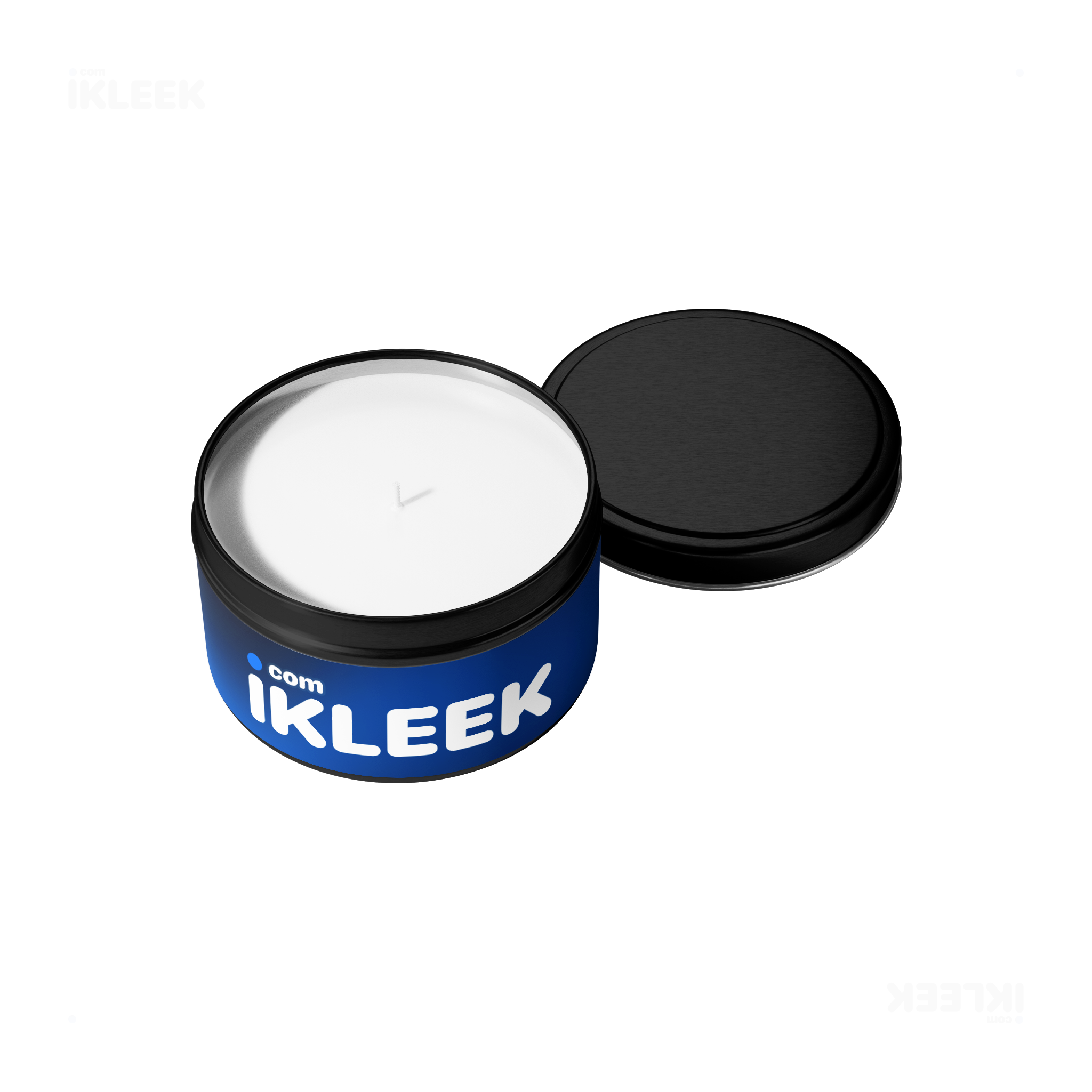 iKLEEKMark Tin Candle 05 Black