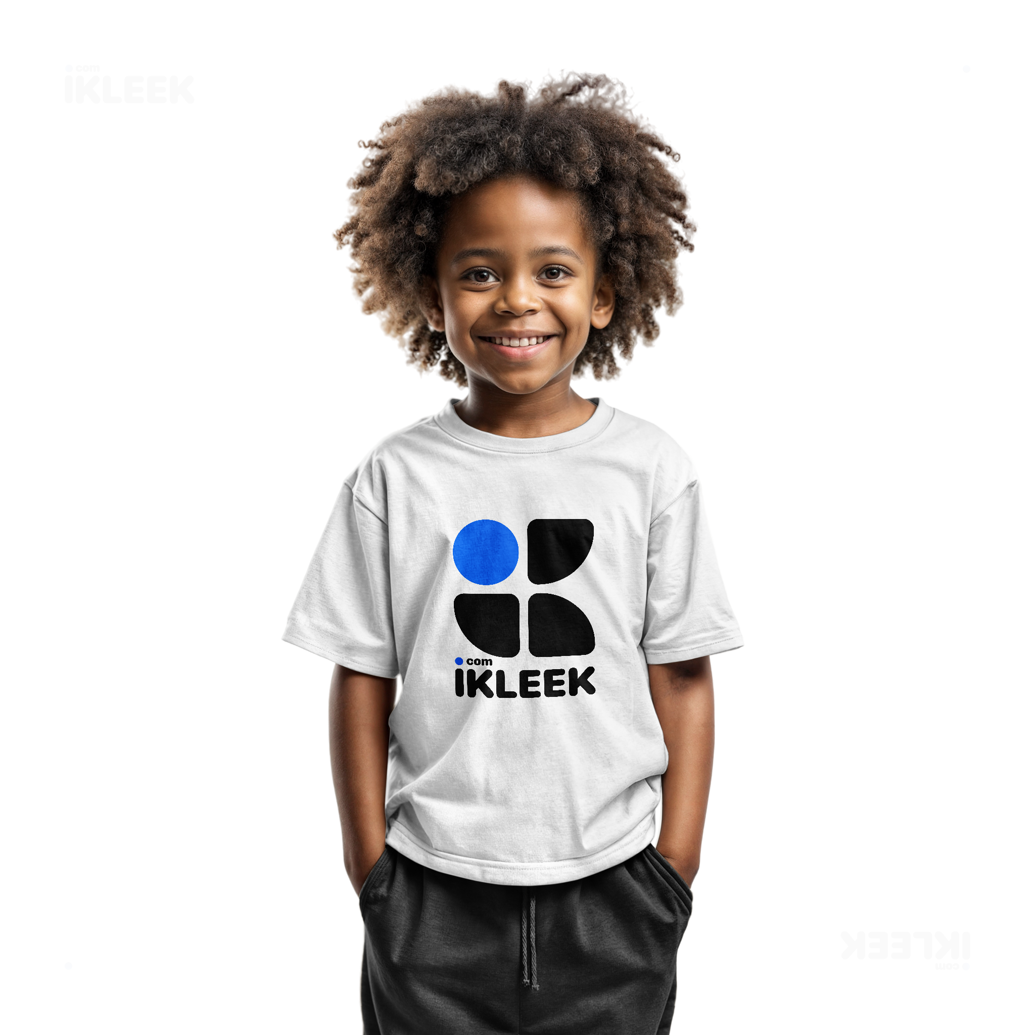 iKLEEKMark Toddler T Shirt 05 White