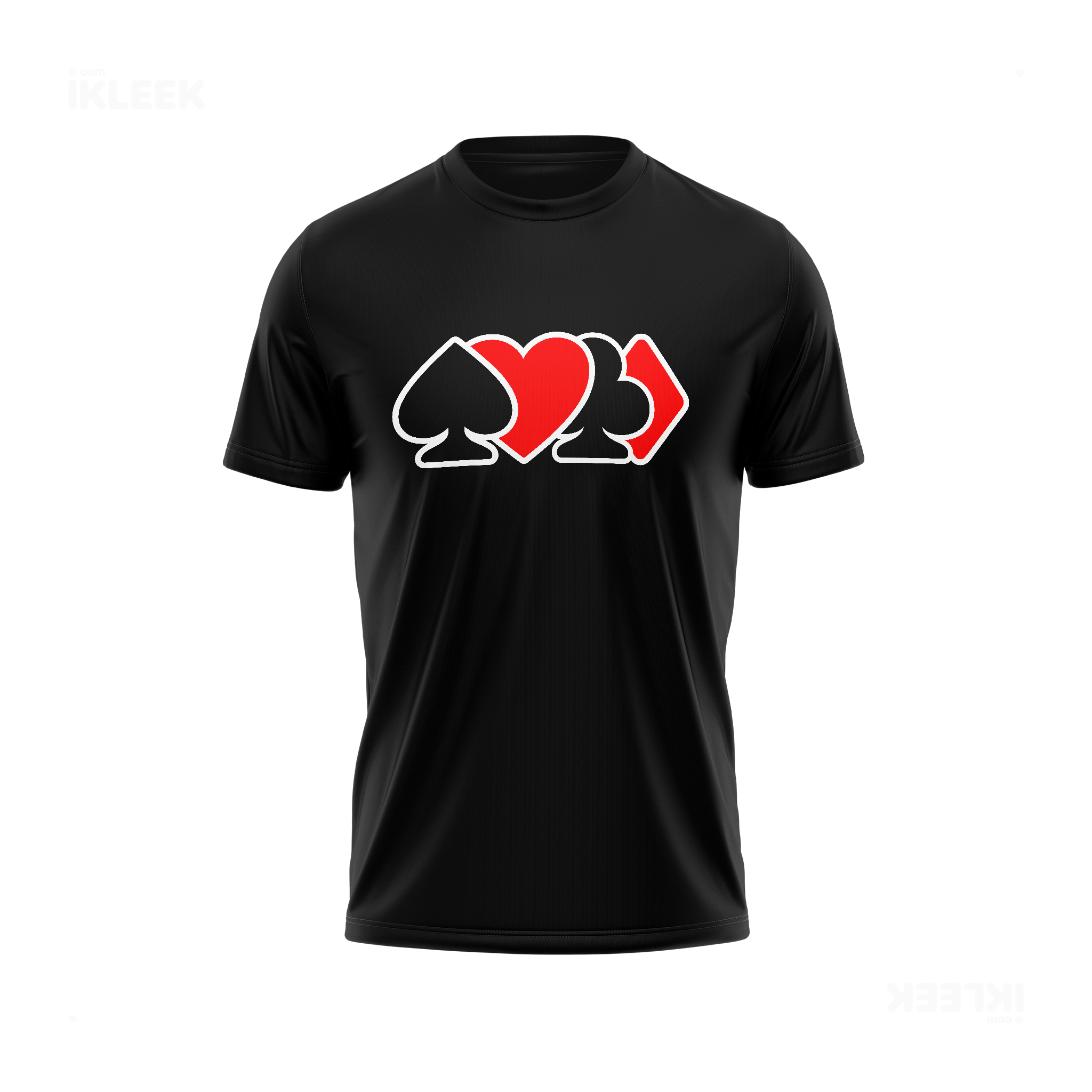 AllSuitsInline Adult T Shirt 01 Black