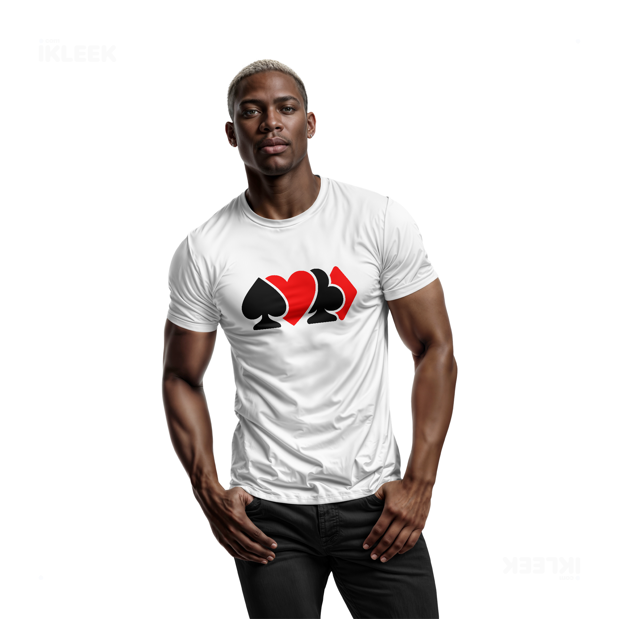 AllSuitsInline Adult T Shirt 02 White