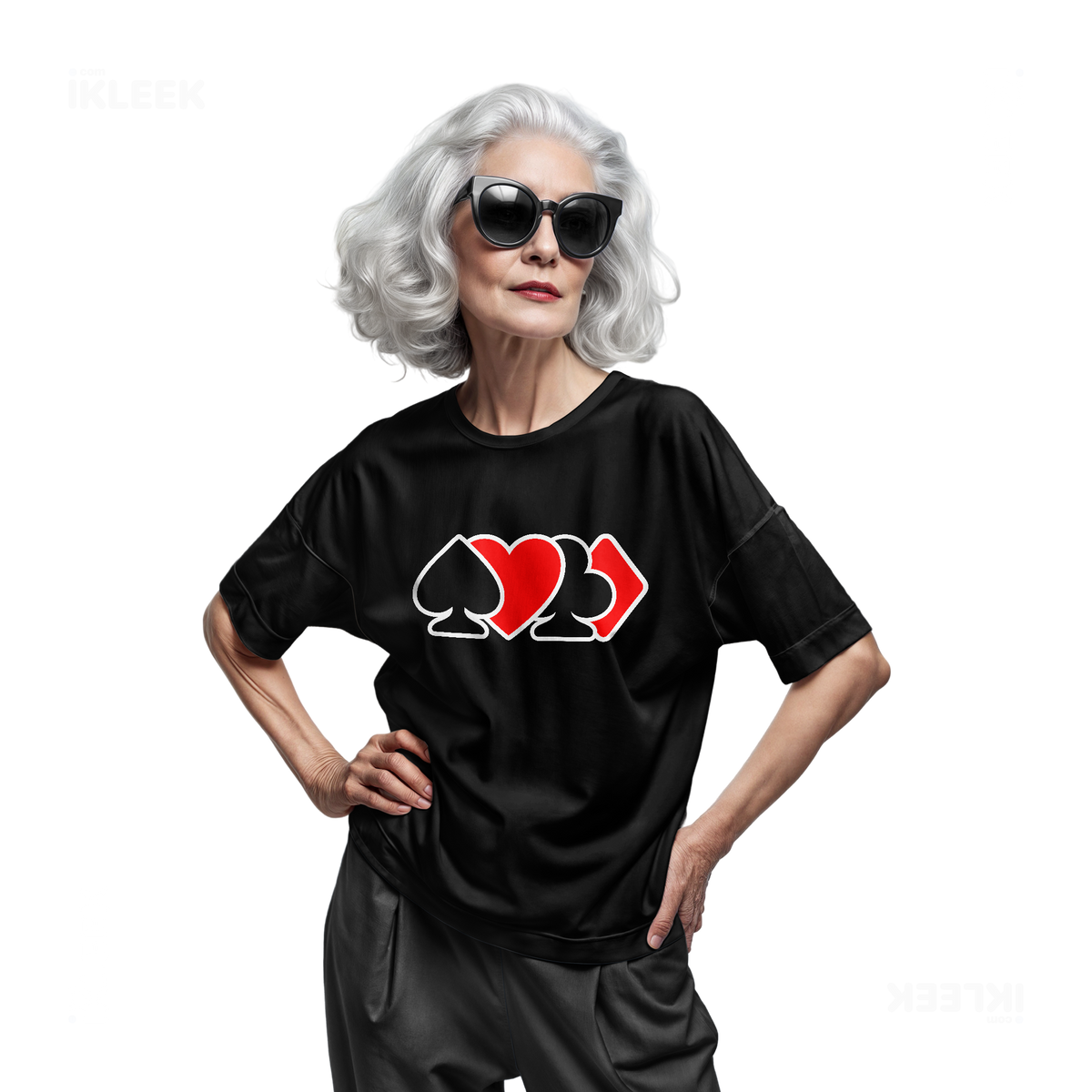 AllSuitsInline Adult T Shirt 07 Black
