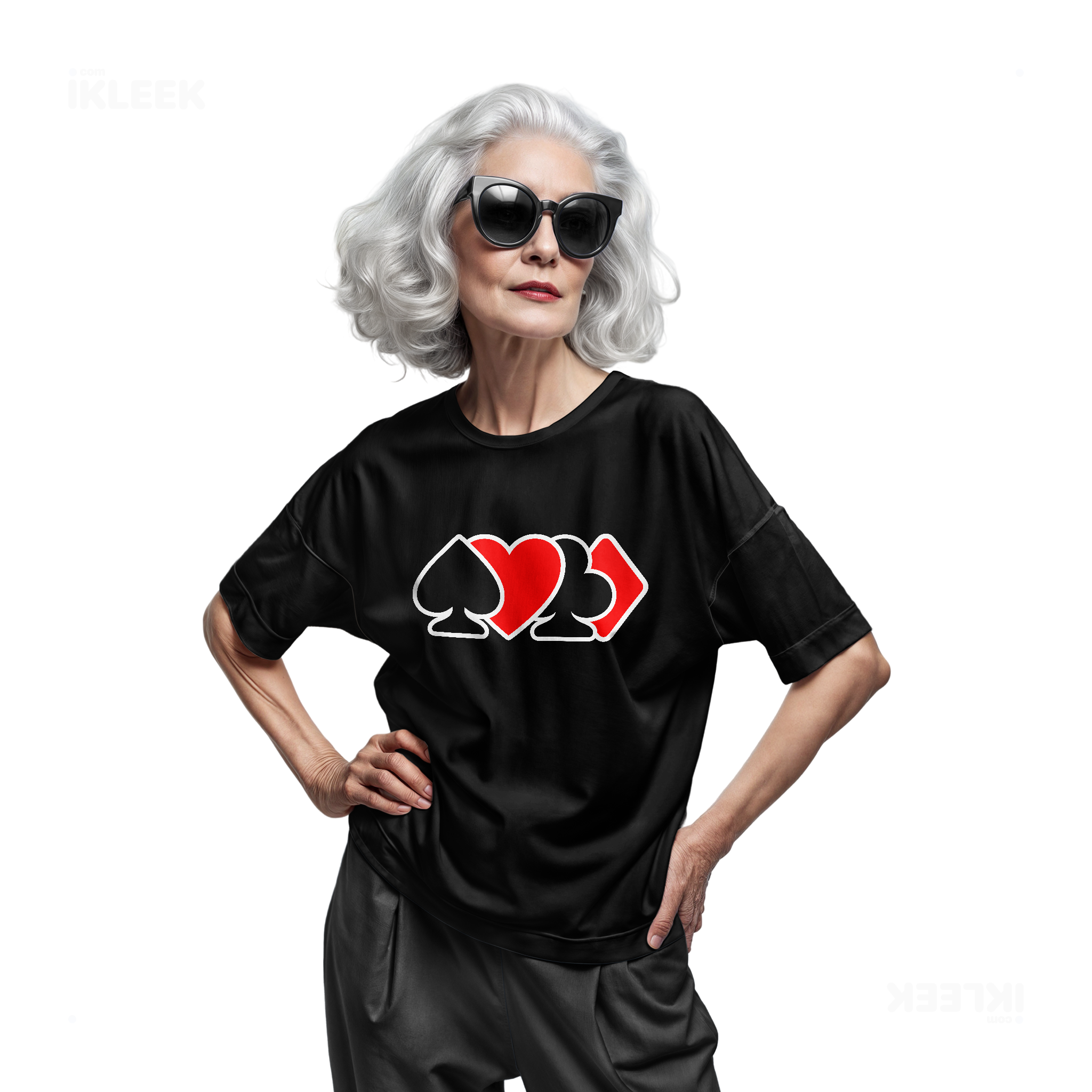 AllSuitsInline Adult T Shirt 07 Black