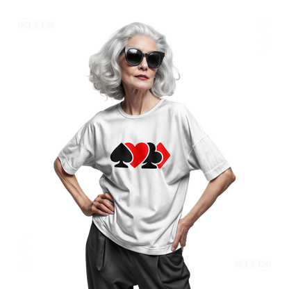 AllSuitsInline Adult T Shirt 07 White